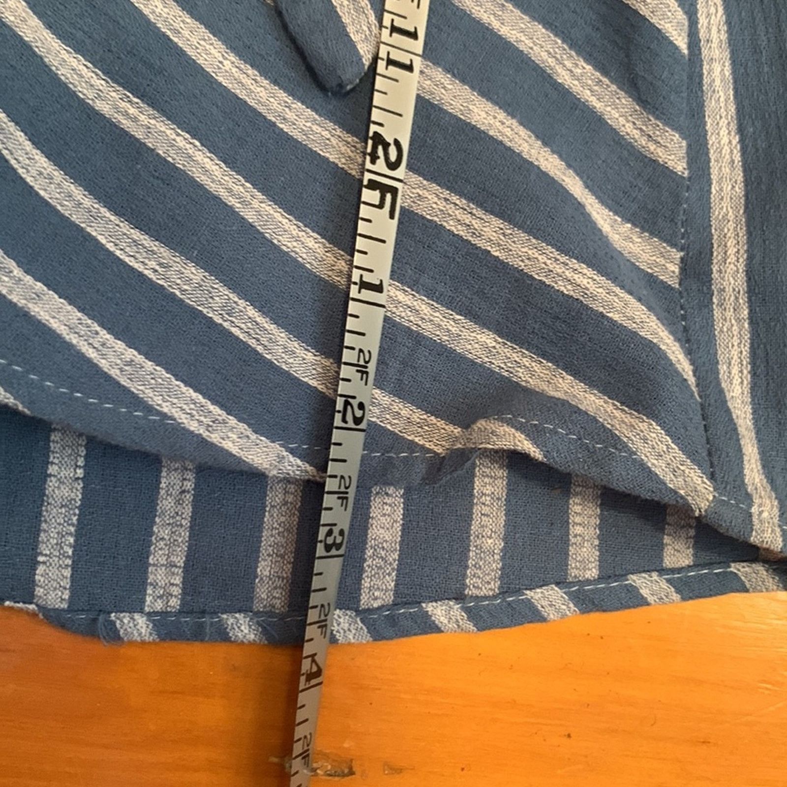 Vintage Suzanne Betro striped gauzy blouse tie front Size XL / US 12-14 / IT 48-50 - 10 Thumbnail