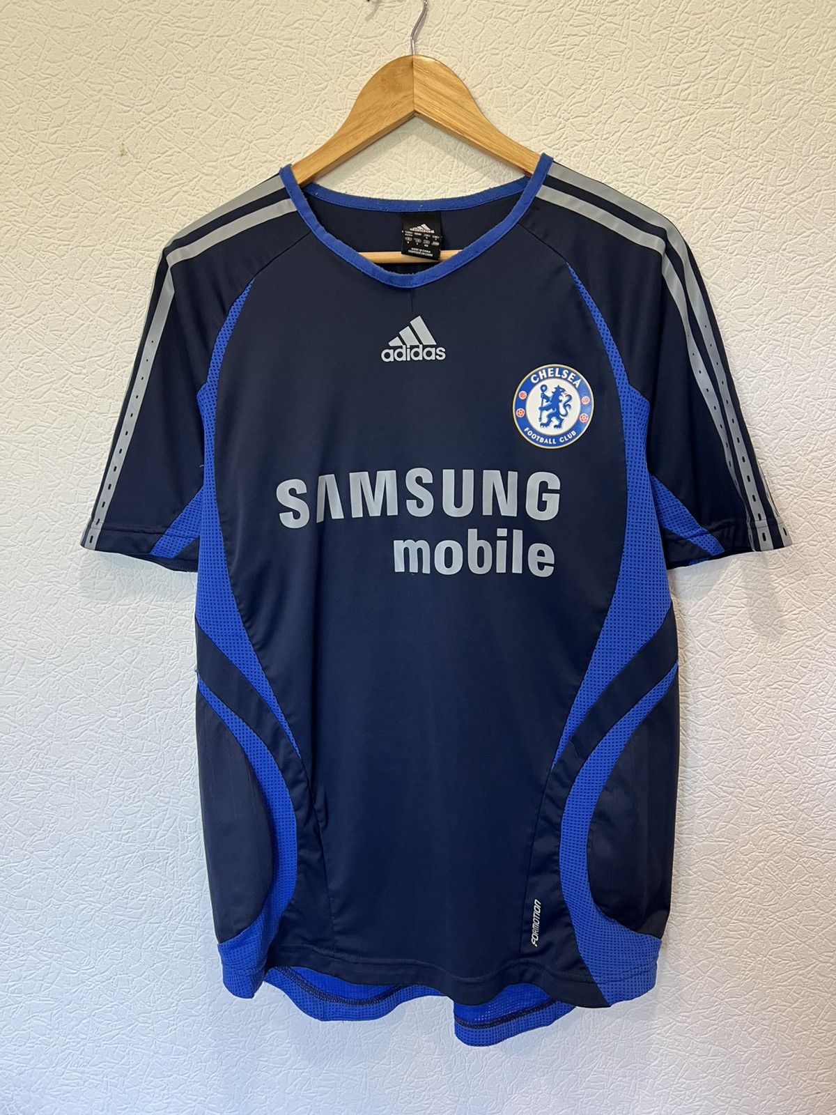 Adidas Player Issue Chelsea 2006 Adidas Soccer Jersey Football Size US L / EU 52-54 / 3 - 1 Thumbnail