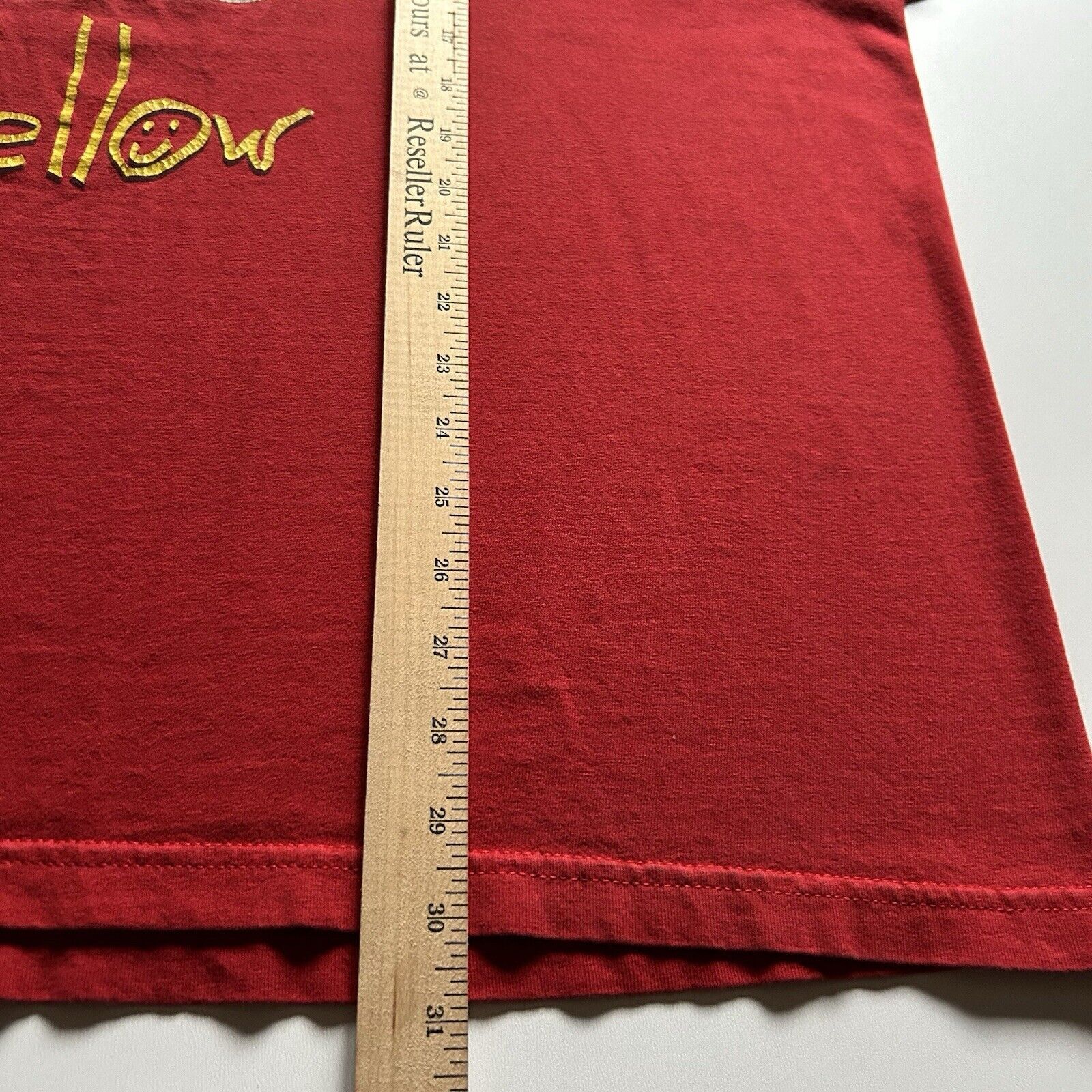 Vintage Vintage Y2K M&M's Yellow Chocolate Promo Graphic T Shirt XXL Size US XXL / EU 58 / 5 - 6 Thumbnail