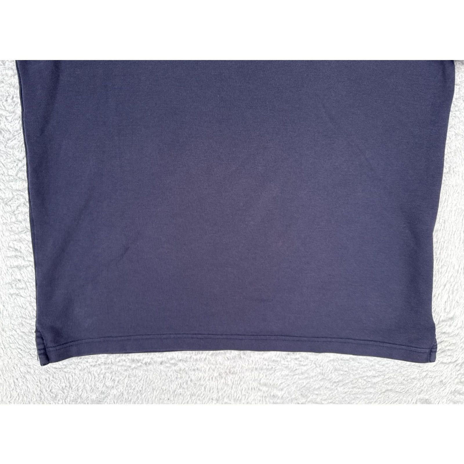 Tommy Hilfiger VINTAGE Tommy Hilfiger Polo Shirt Men Large Blue 100% Cotton Performance Pique READ Size US L / EU 52-54 / 3 - 5 Thumbnail