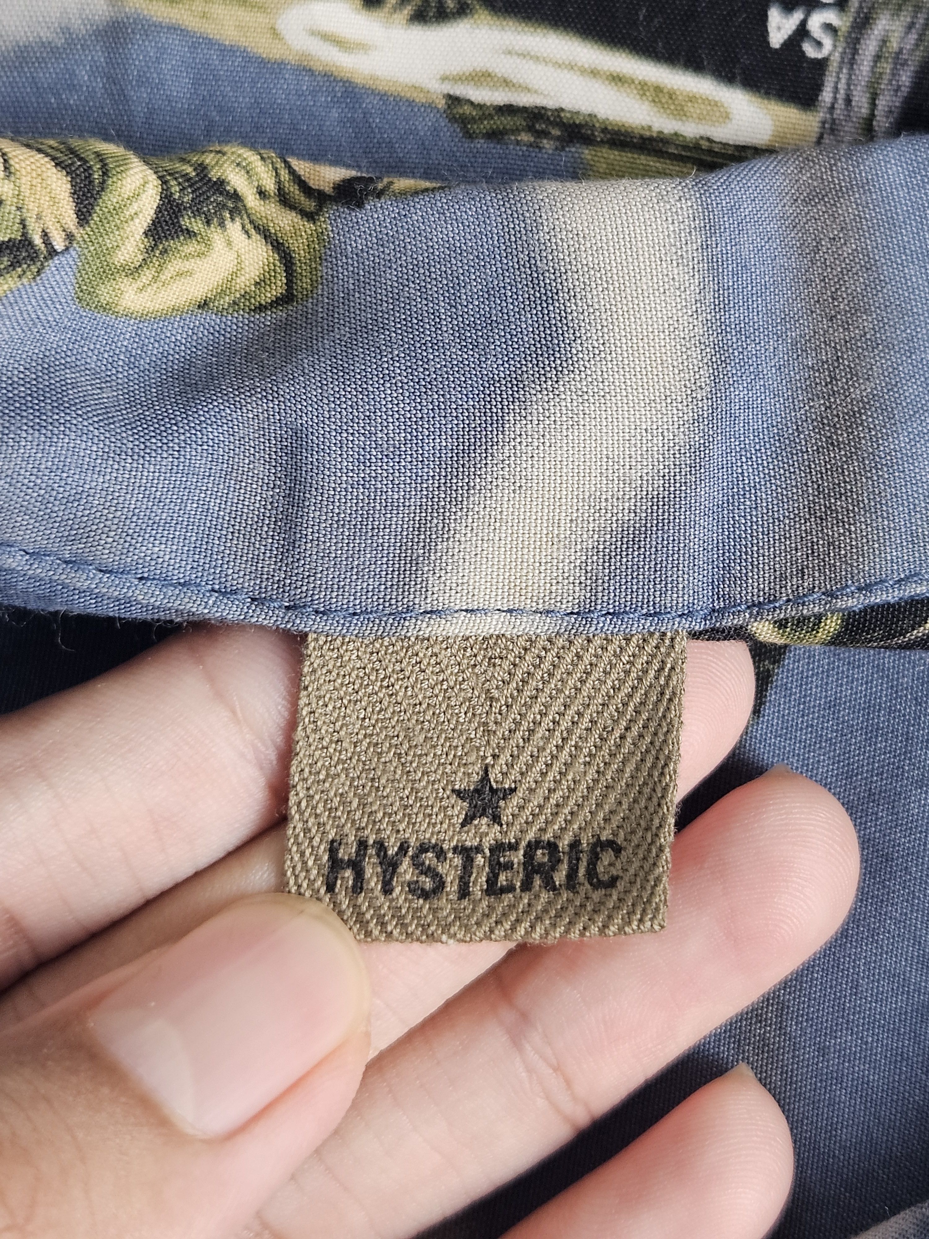 Hysteric Glamour Hysteric Glamour Army troop War Rayon Aloha Shirt Size US M / EU 48-50 / 2 - 4 Thumbnail