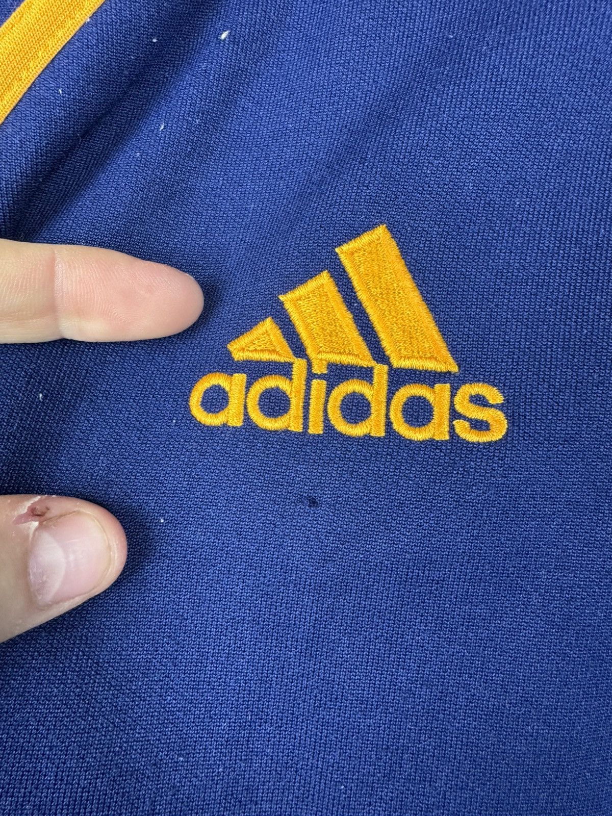 Adidas Adidas Ajax Amsterdam 2000 2001 Training 1/4 Zip Sweatshirt Size US XL / EU 56 / 4 - 10 Thumbnail