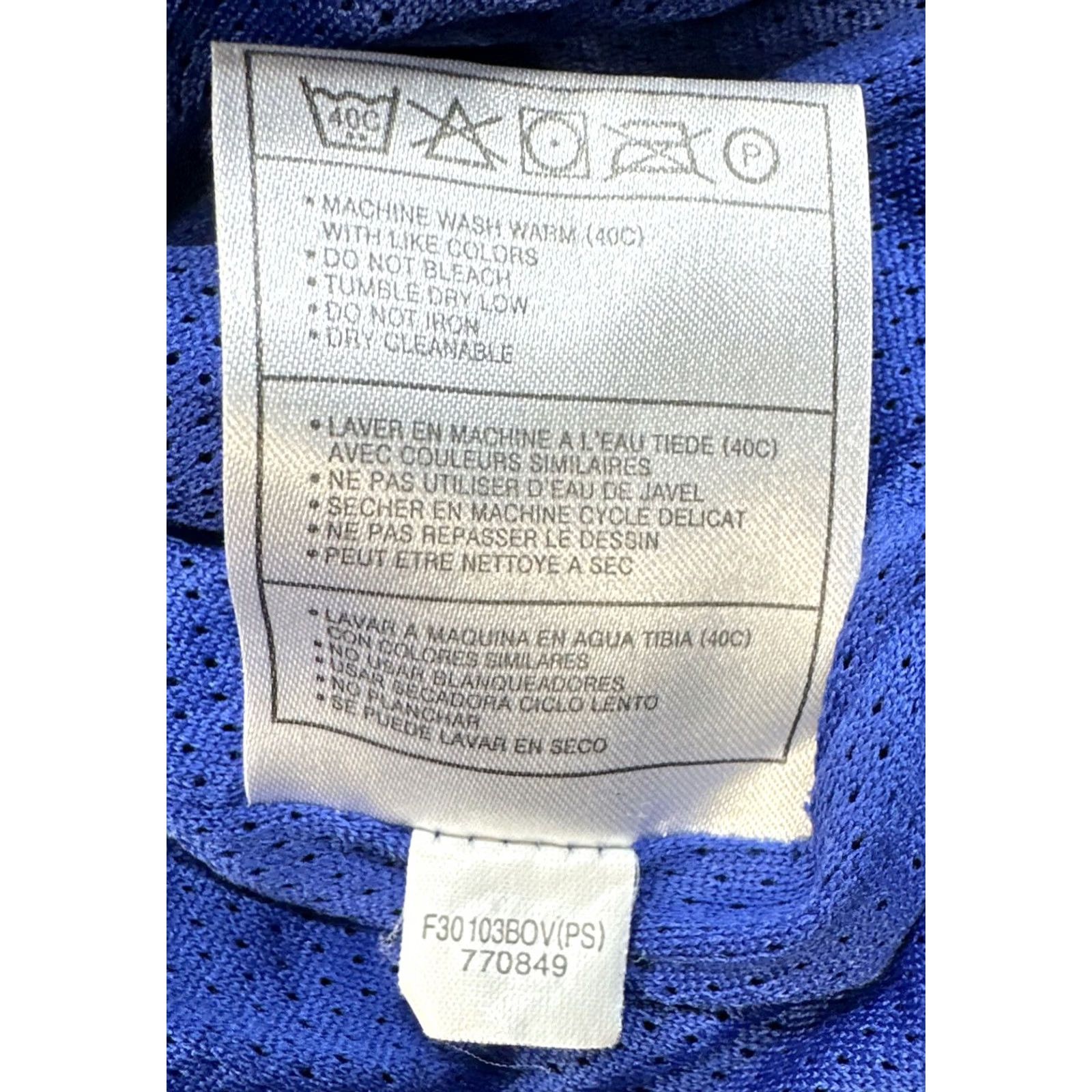 Nike VINTAGE Nike Air Track Jacket Full Zip Long Sleeve Blue M MT Mens Retro 90s Y2K Size US M / EU 48-50 / 2 - 6 Thumbnail
