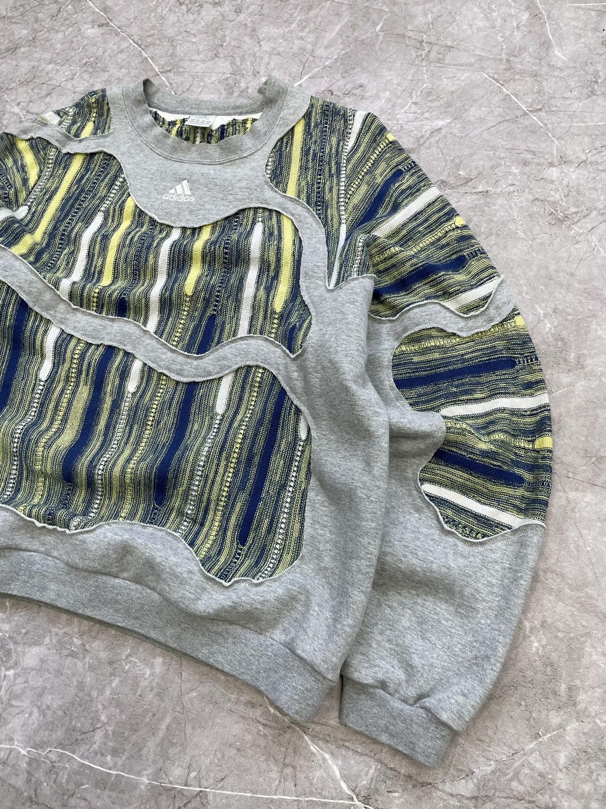 Adidas × Coogi × If Six Was Nine VTG Junya Watanabe Style COOGI Adidas Reworked Hoodie 90s Size US XL / EU 56 / 4 - 6 Thumbnail