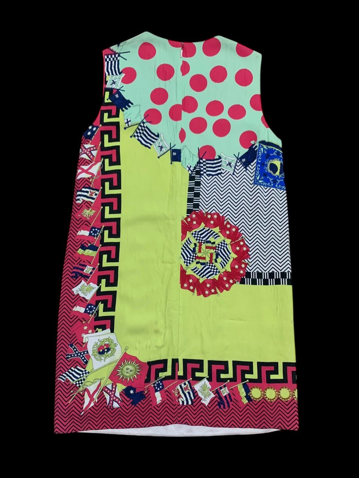 Versace SS15 VERSACE resort polca boraque mini dress Size M / US 6-8 / IT 42-44 - 11 Thumbnail