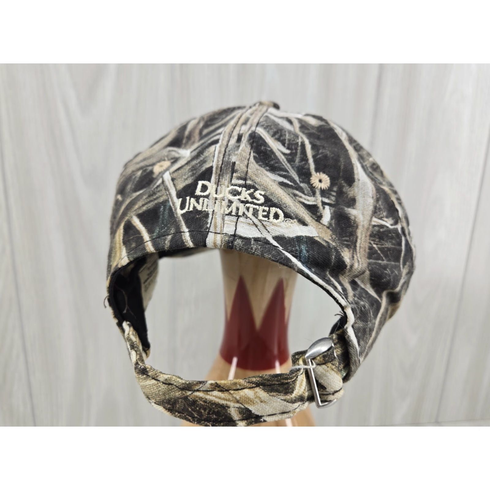 Vintage Ducks Unlimited Camouflage Adjustable Hat Men Baseball Cap Camouflage Hunting Casual Travel Adjustable Cap Size ONE SIZE - 7 Thumbnail