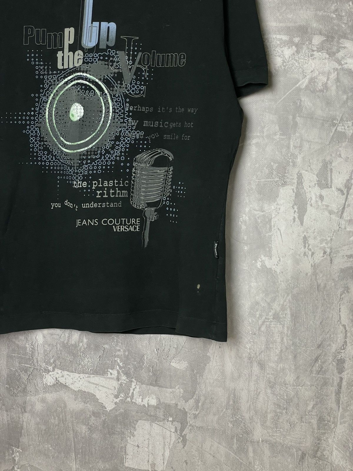 Versace Jeans Couture × Vintage Versace jeans couture vintage Y2K affliction style t shirt Size US XL / EU 56 / 4 - 4 Thumbnail