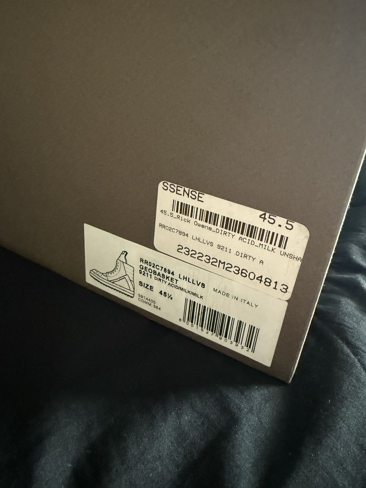 Rick Owens Geobasket Pink Pony Hair
