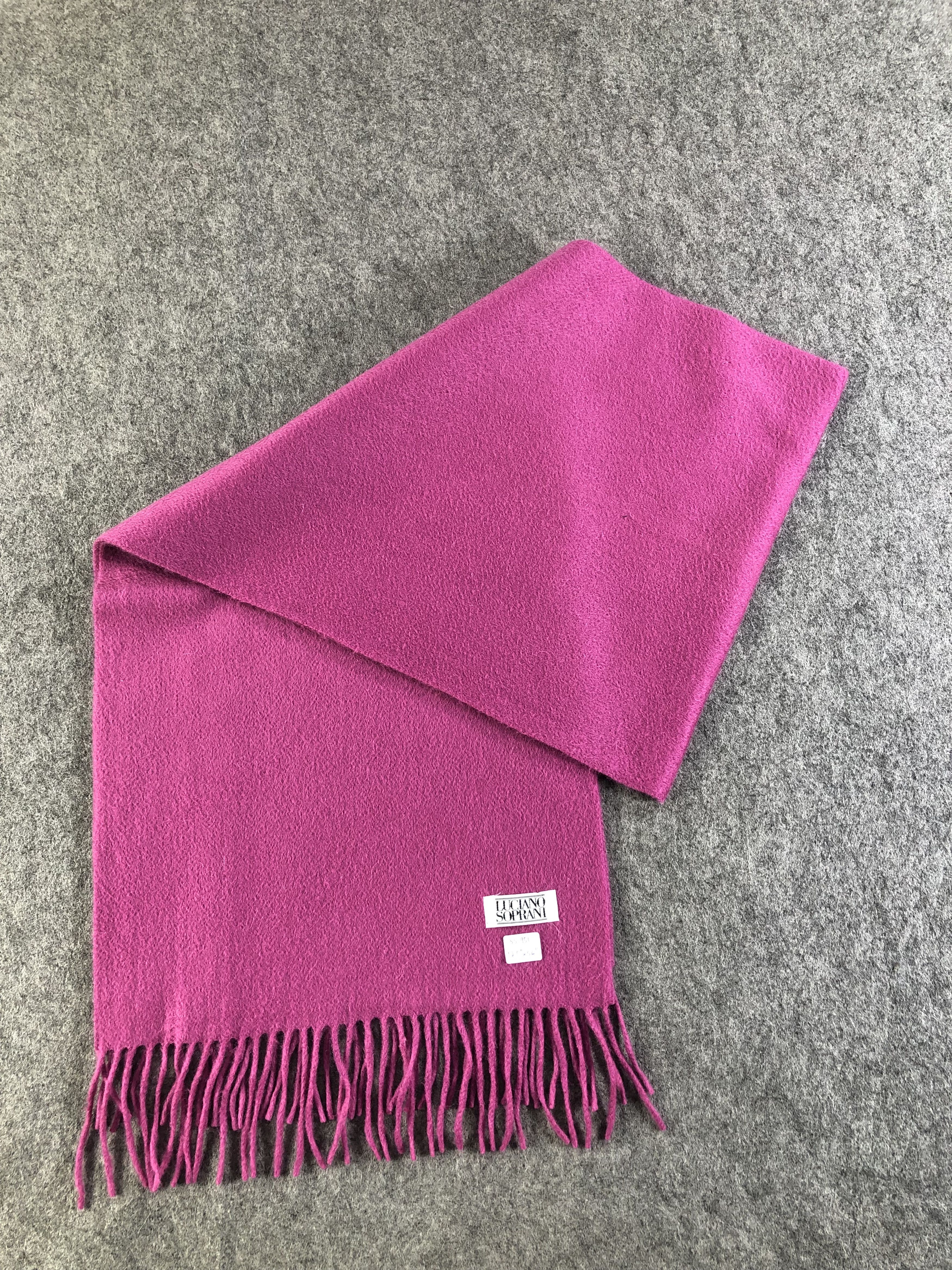 Vintage Luciano Soprani Scarf / Muffler / Neckwear Size ONE SIZE - 5 Thumbnail
