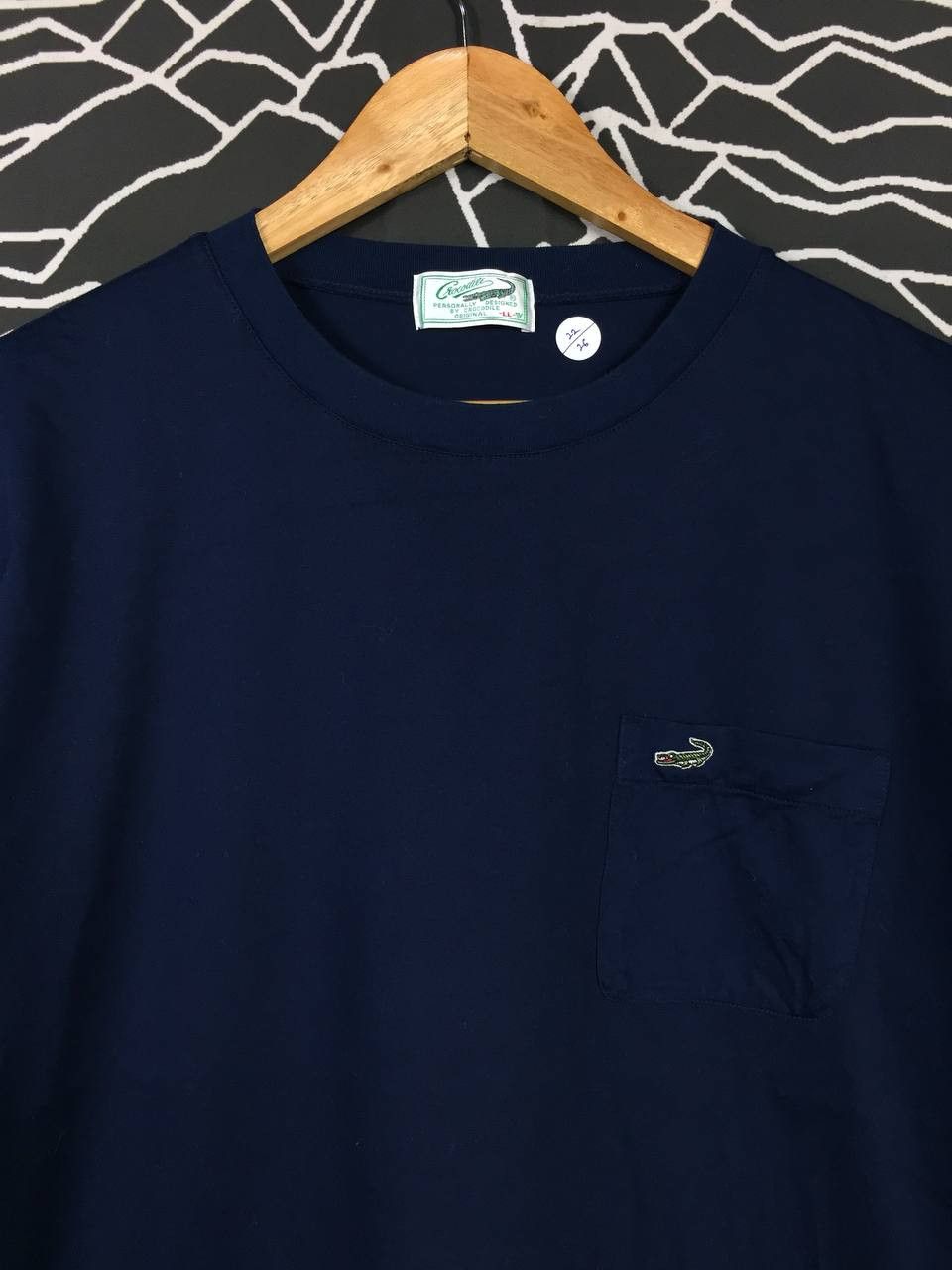 Designer × Vintage Vtg Crocodile Classic Style Single Stitch Pocket Tee Size US XL / EU 56 / 4 - 3 Thumbnail