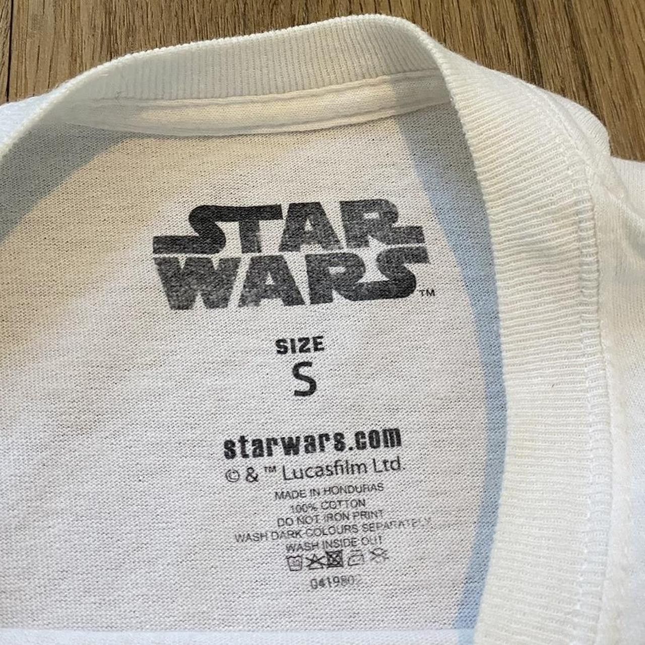 Star Wars White Star Wars Princess Leia t-shirt, featuring a Size US S / EU 44-46 / 1 - 4 Thumbnail
