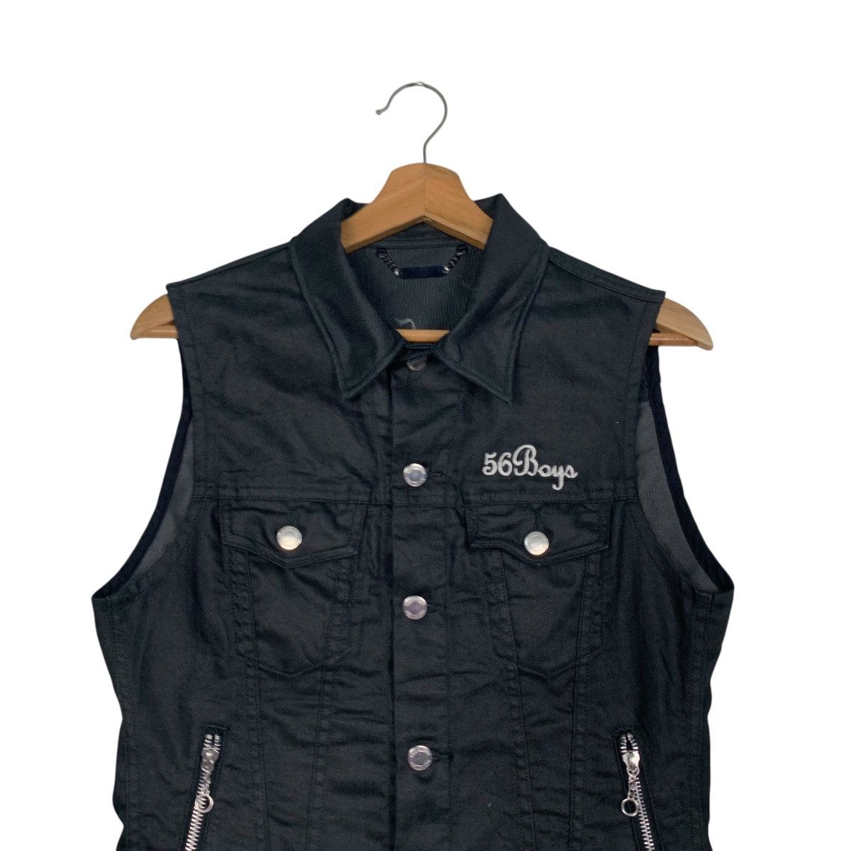 monkey time Monkey Time UNITED ARROWS 56 Boys Button Vest #2727-C123 Size US S / EU 44-46 / 1 - 2 Thumbnail