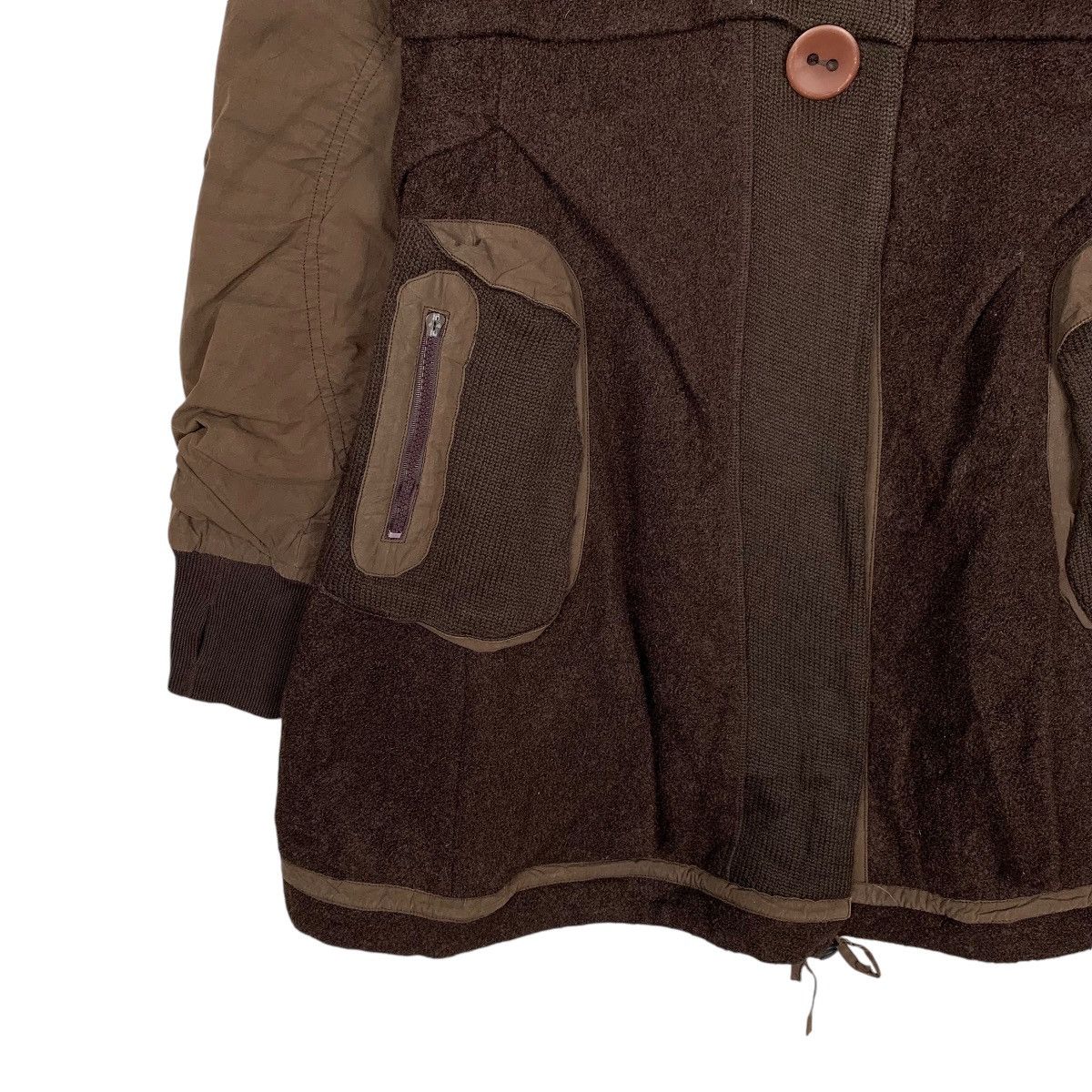 Japanese Brand Japanese Brand Esen Sotion Women Coat Jacket Size M / US 6-8 / IT 42-44 - 3 Thumbnail