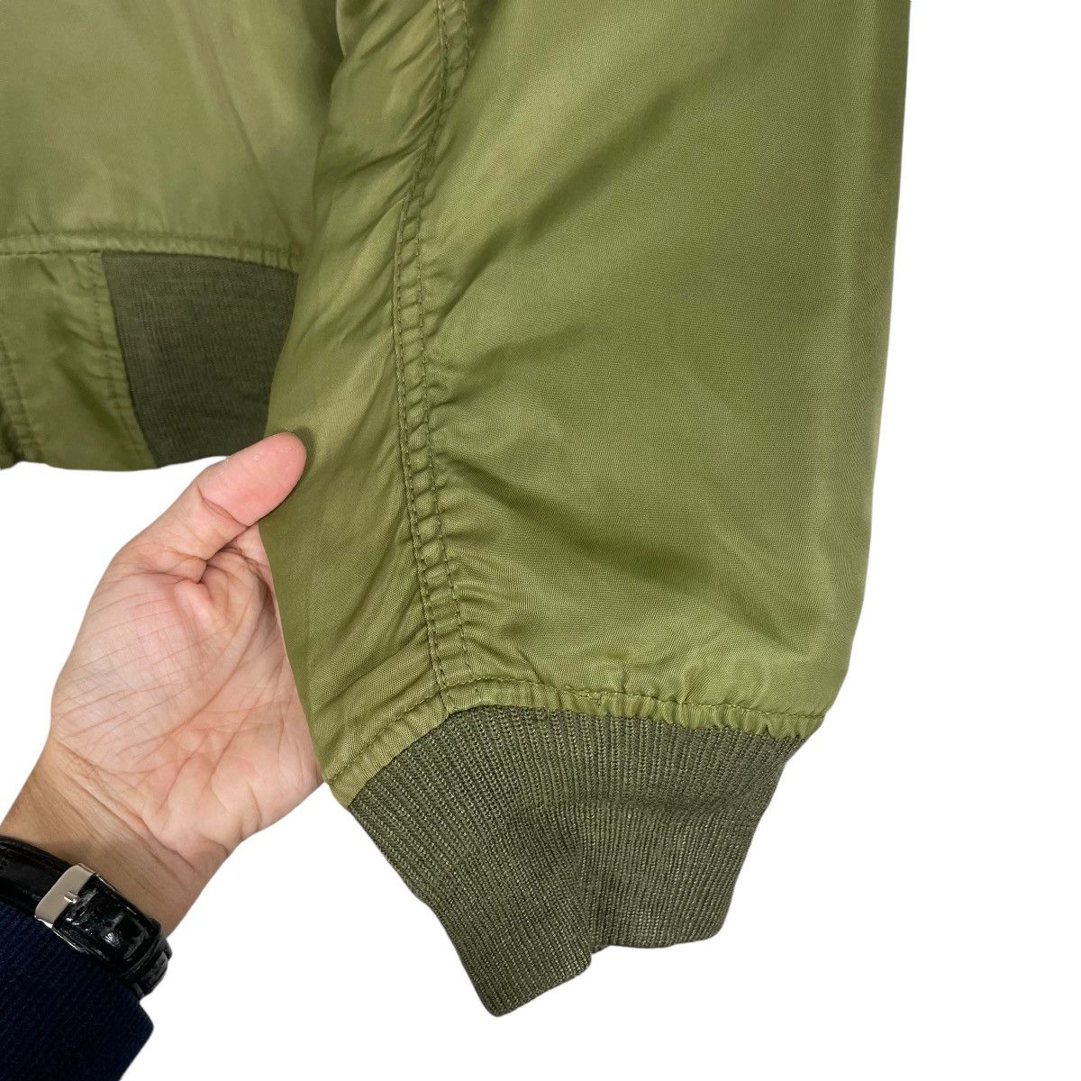 Vintage 💥L-2B AVIATOR BOMBER FLIGHT JACKET INSPIRED BUZZ RICKSONS Size US L / EU 52-54 / 3 - 13 Thumbnail