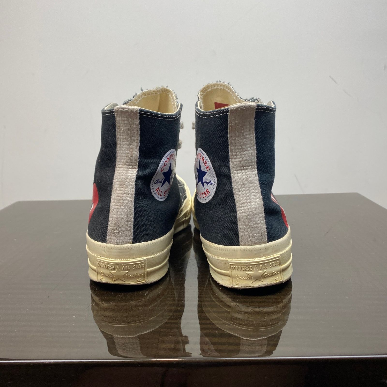 Converse Converse Comme des Garcons Play High Canvas Sneakers W's 7 Size US 7 / IT 37 - 4 Thumbnail