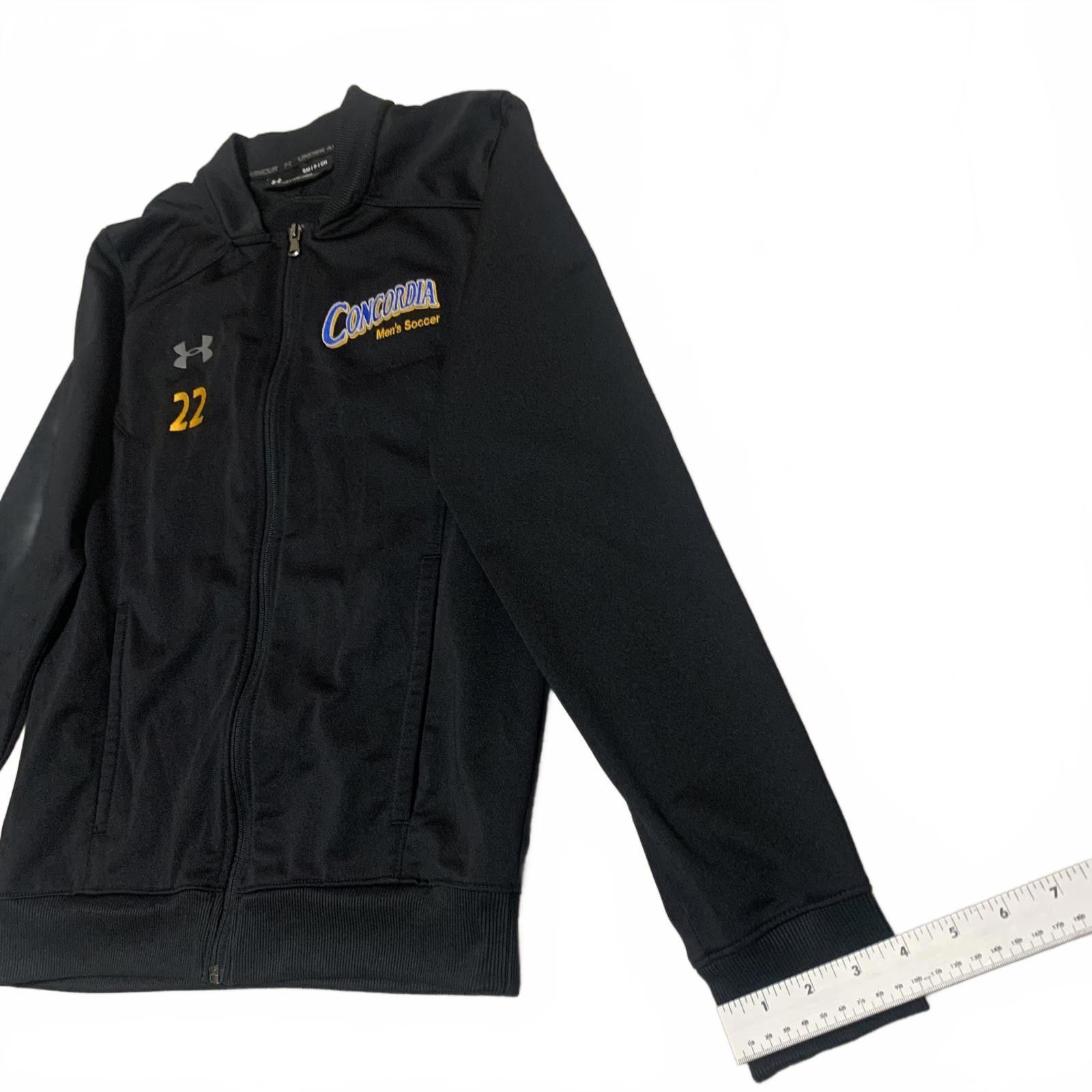 Under Armour Under Armour Concordia Men's Small Black Varsity Jacket Size US S / EU 44-46 / 1 - 10 Thumbnail