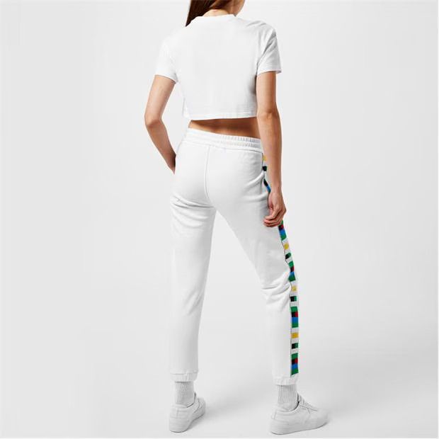 Missoni o1g2r1mq1124 Logo Sports Trouser in White Size 31" - 6 Thumbnail