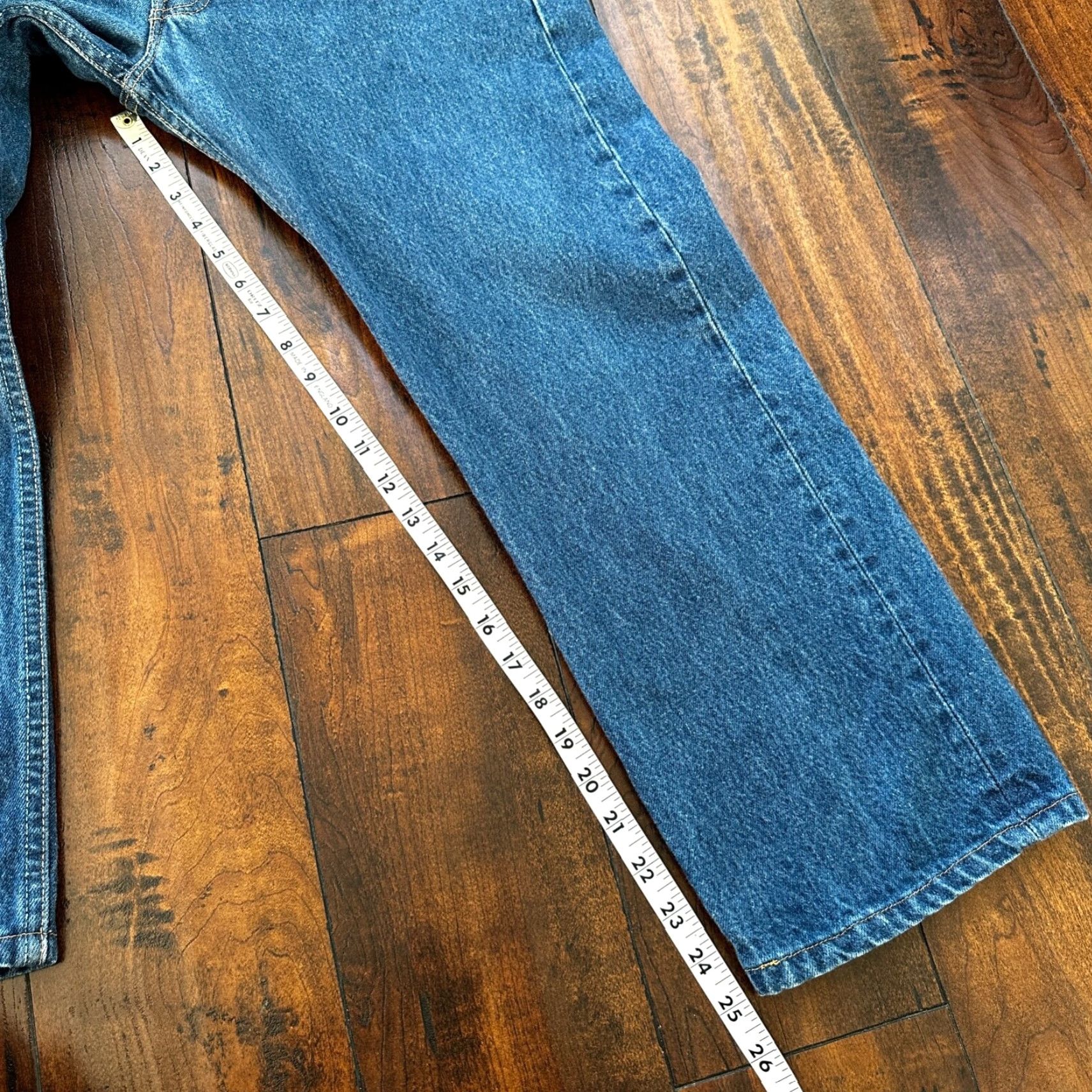 Levi's VTG Levi's 501 XX Jeans Denim Straight 34x30 Men USA 90s Capris Style Button Fly Vintage Levi's 501 Series Mens Jeans 34x30 Blue Size US 34 / EU 50 - 4 Thumbnail