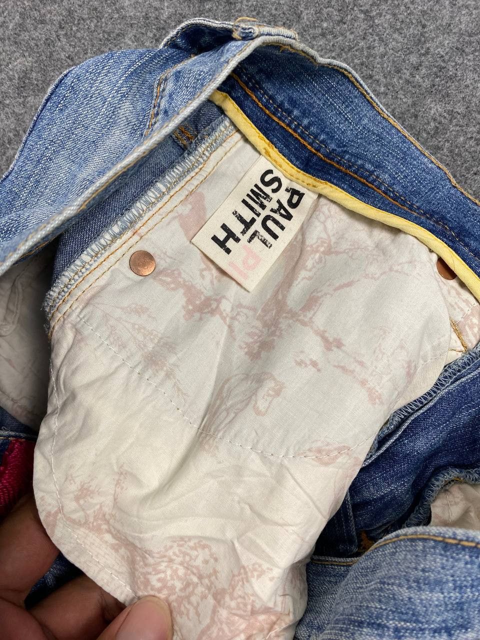 Paul Smith vintage paul smith bootcut flare nice design denim Size 30" / US 8 / IT 44 - 13 Thumbnail