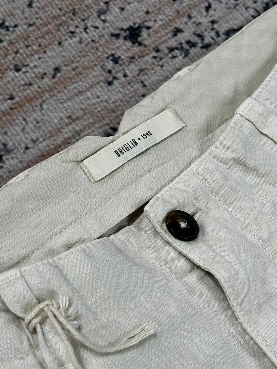 Designer Luxury Briglia 1949 Linen Chino Pants Made In Italy Size US 32 / EU 48 - 5 Thumbnail