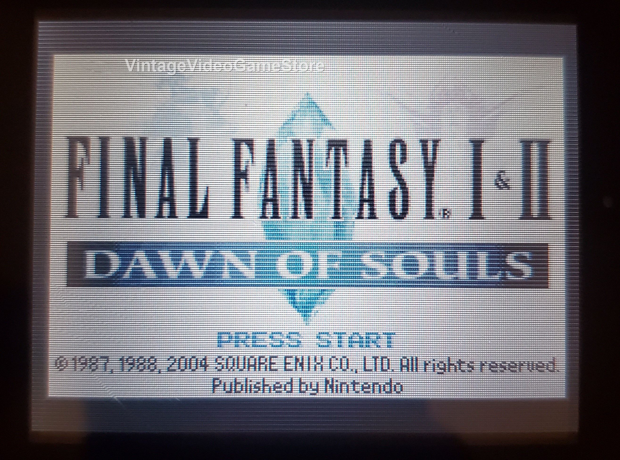 Nintendo Final Fantasy 1, 2, IV, V, VI, Tatics Advance GBA Video Game Size ONE SIZE - 3 Thumbnail