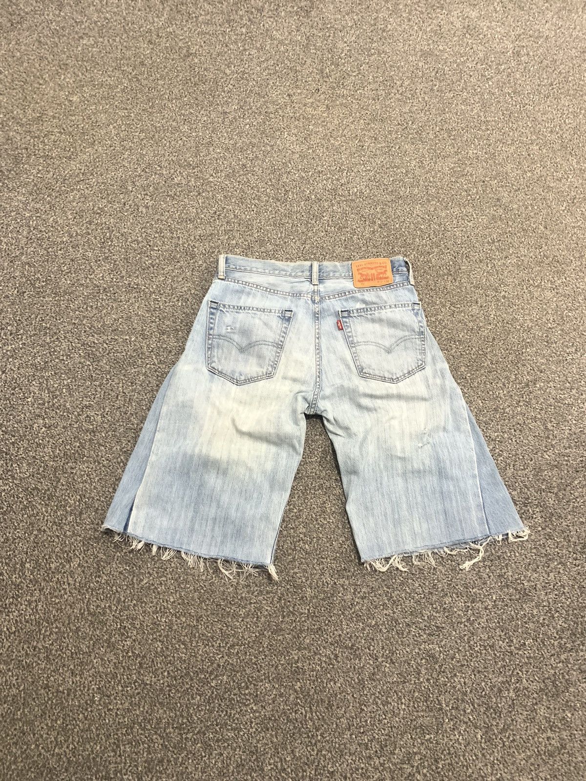 Levi's Vintage Clothing Y2K Wide Leg Levis Jorts Japanese Style Size US 31 - 3 Thumbnail