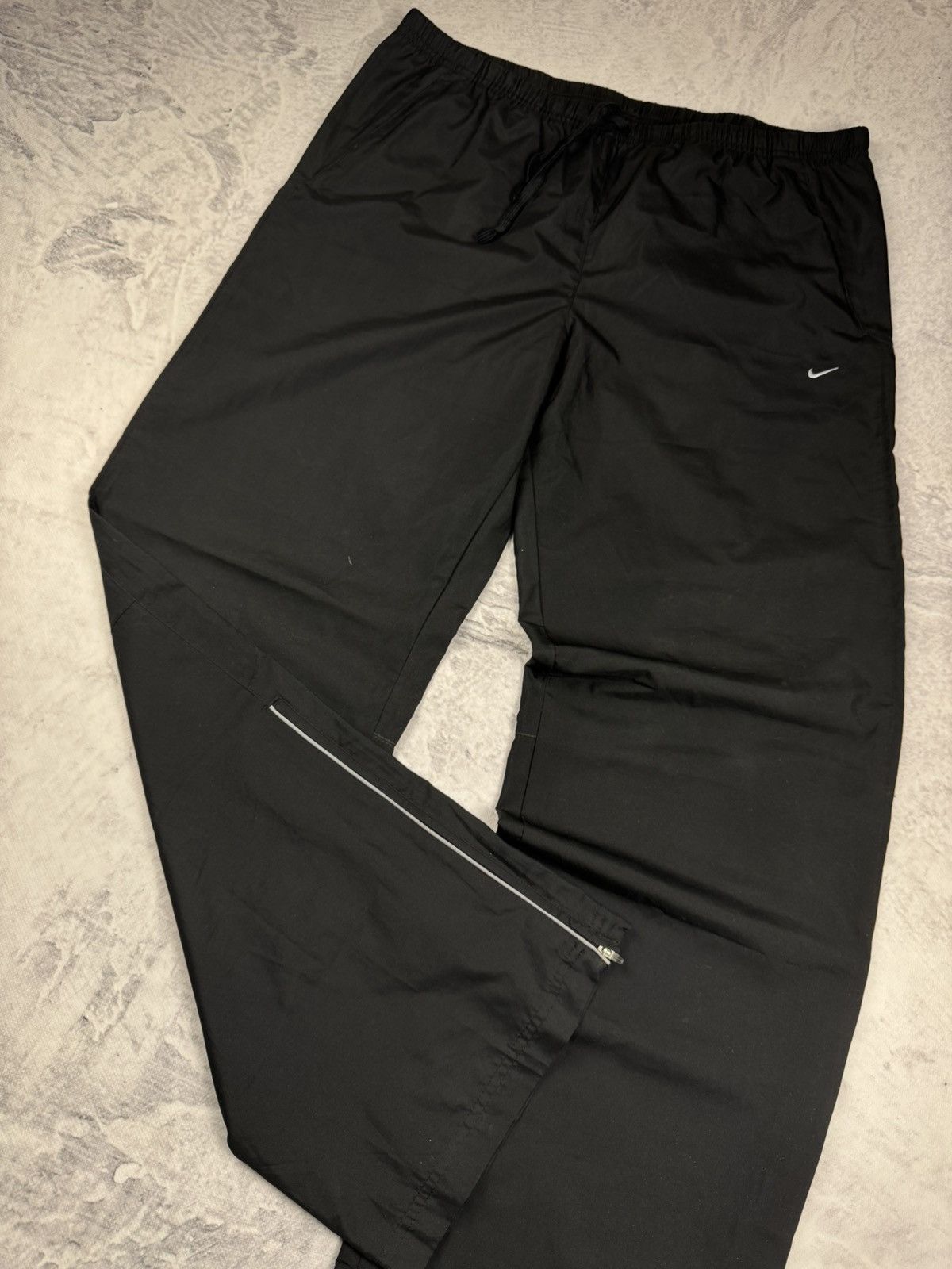 Nike × Vintage NIKE VINTAGE BASIC LOGO OVERSIZE BAGGY PANTS Size US 34 / EU 50 - 2 Thumbnail