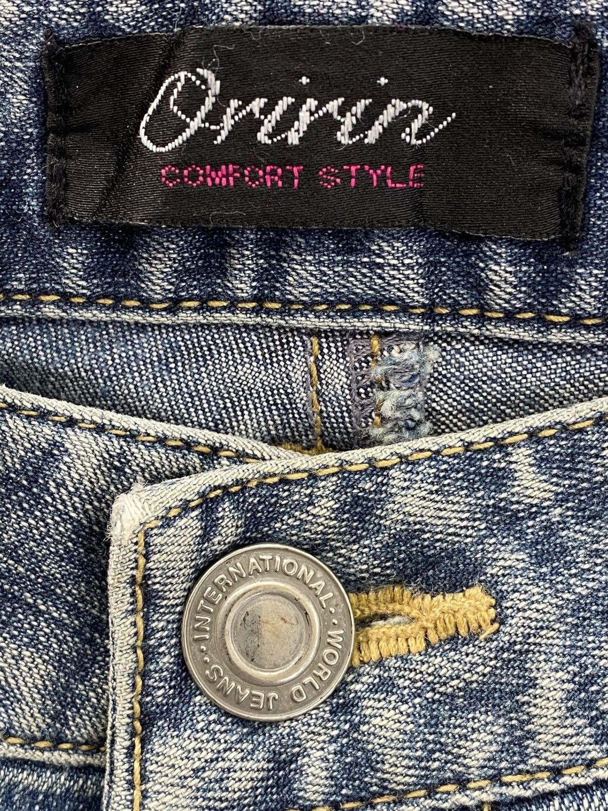 Japanese Brand Japanese Brand Faded Blue Wash Flare Jeans Size 28" / US 6 / IT 42 - 11 Thumbnail