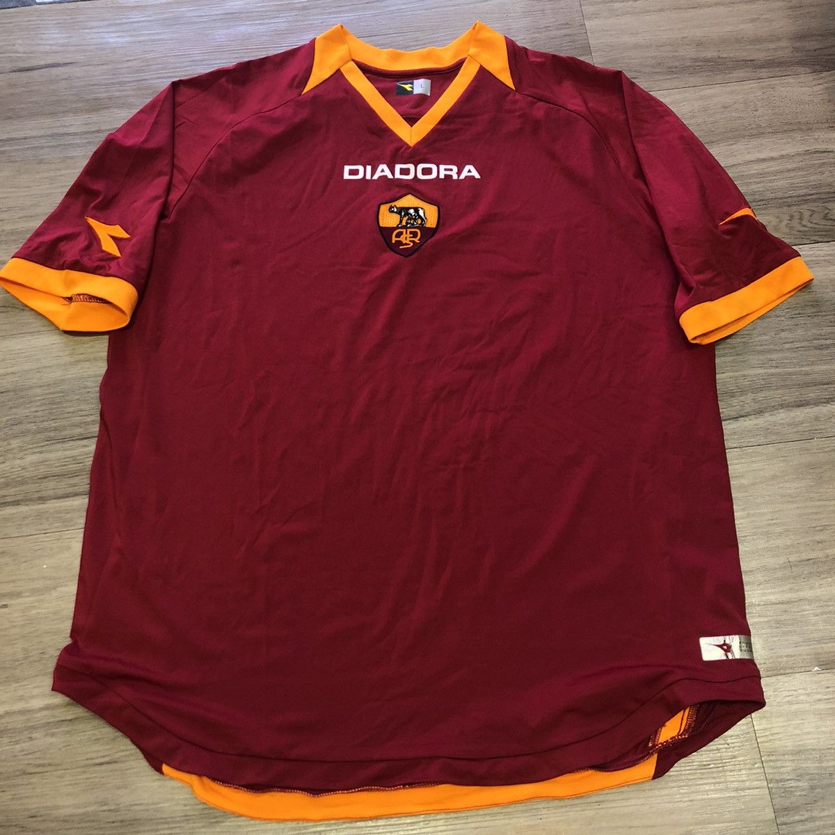 Diadora Roma 06/07 home shirt | Grailed