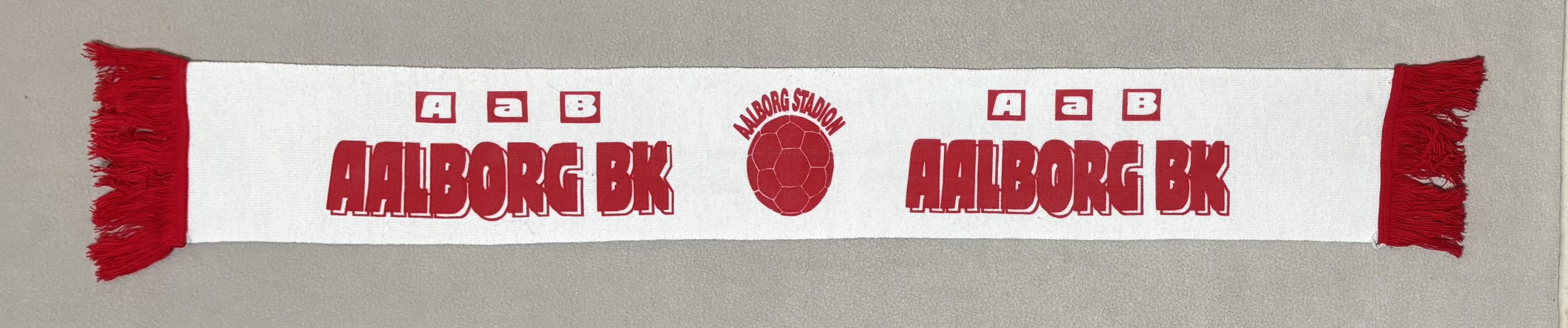 Vintage Aalborg BK AaB Aalborg Stadium scarf vintage Size ONE SIZE - 1 Thumbnail