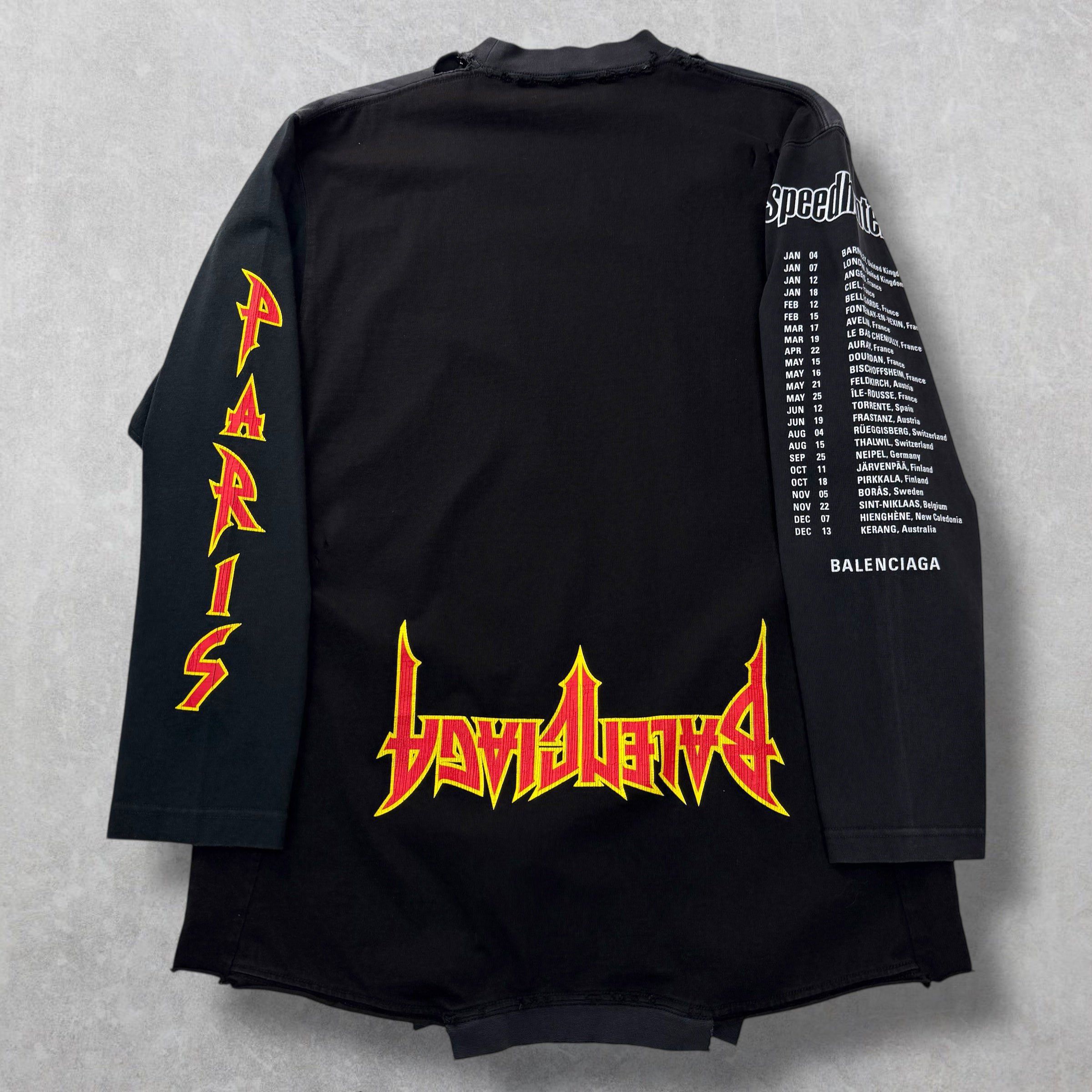 Balenciaga Balenciaga Upside Down SpeedHunters L/S Tee 1 (L) Size US L / EU 52-54 / 3 - 2 Thumbnail