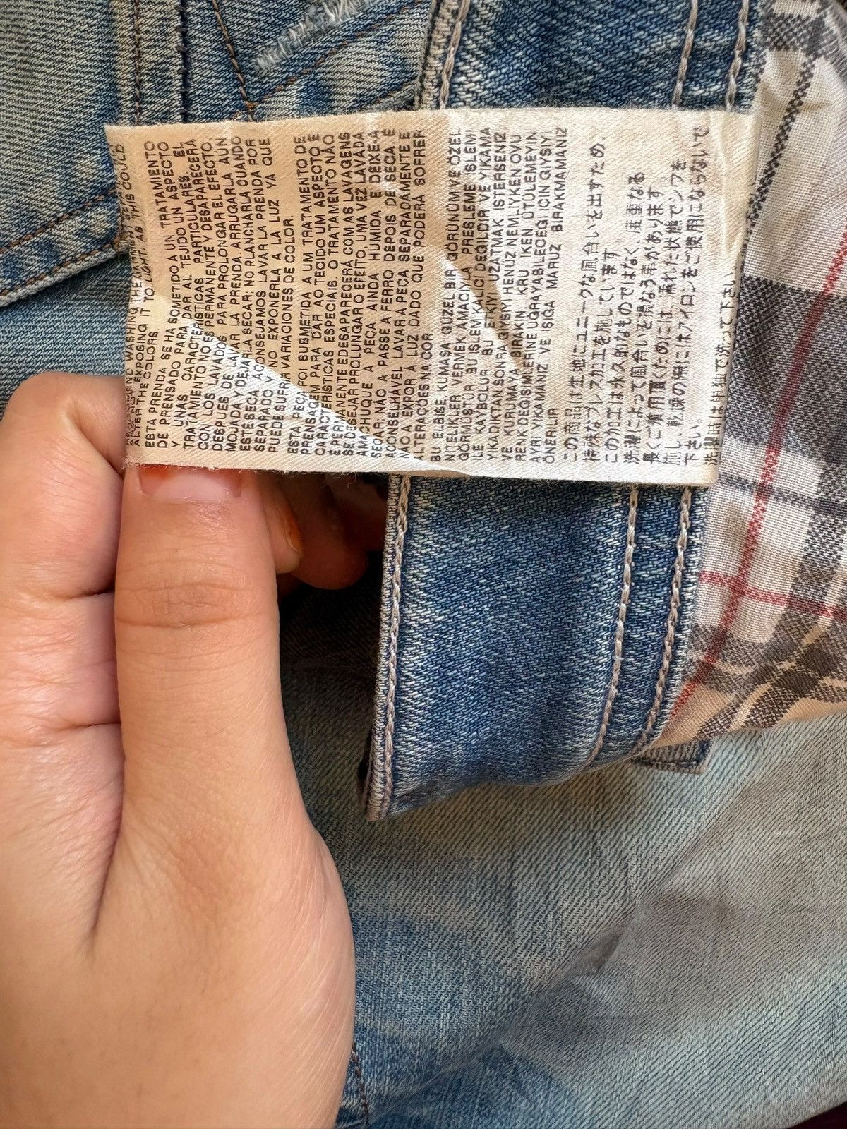 Diesel Vintage Diesel Iakop Button Fly Mud Wash Ripped Jean Size US 32 / EU 48 - 12 Thumbnail