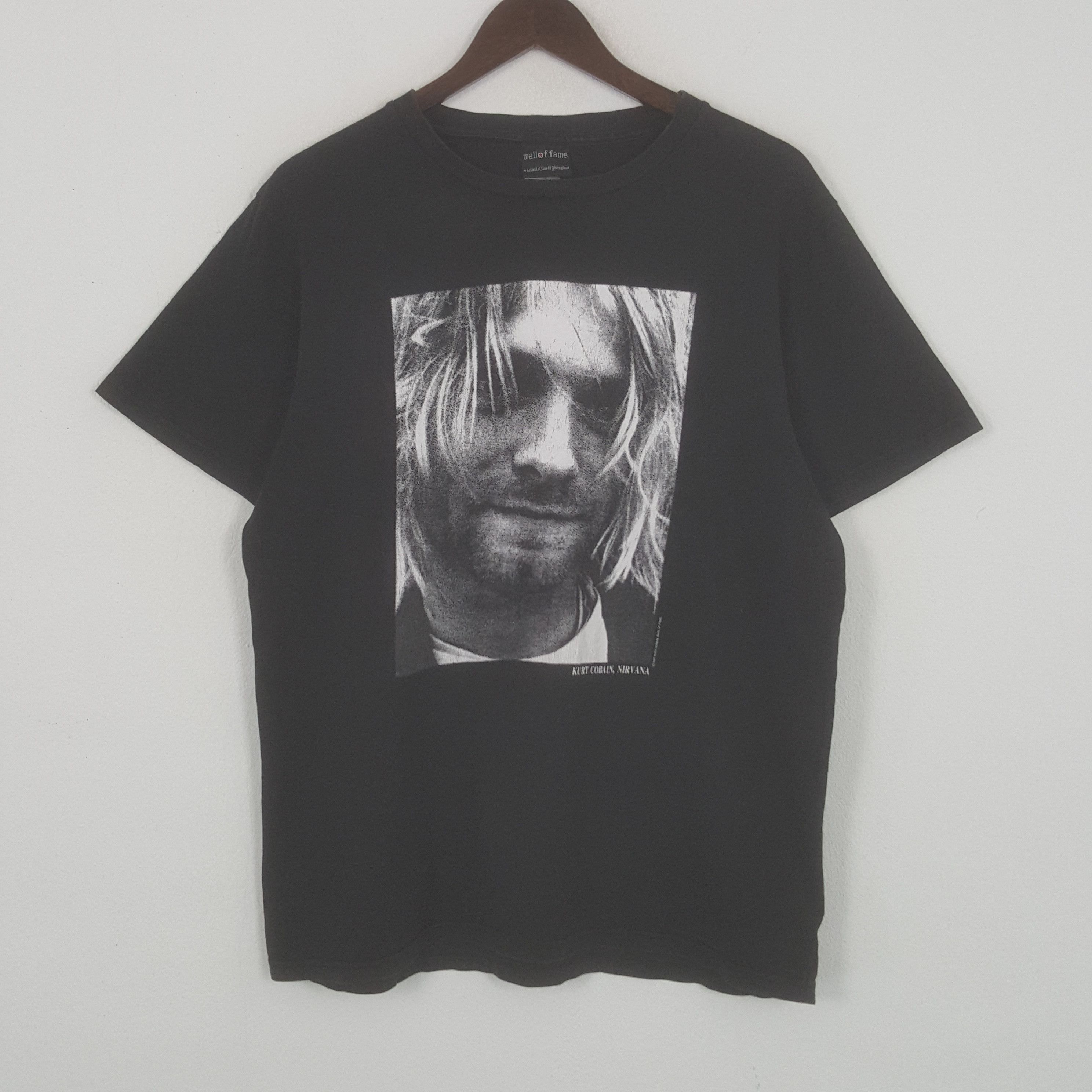Vintage Kurt Cobain Nirvana American Band Tshirt