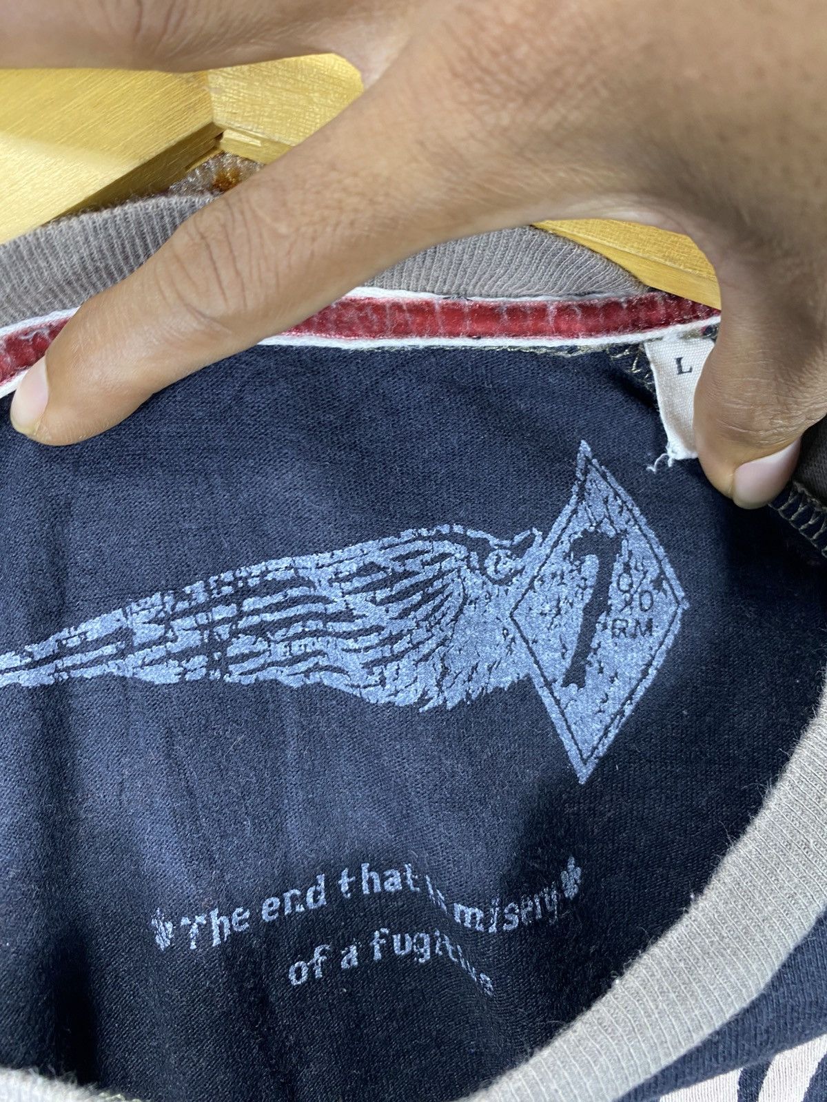 Japanese Brand The Brave Wisdom MoveAhead JeamOfGreat Y2k Style Long sleeve Size US L / EU 52-54 / 3 - 6 Thumbnail
