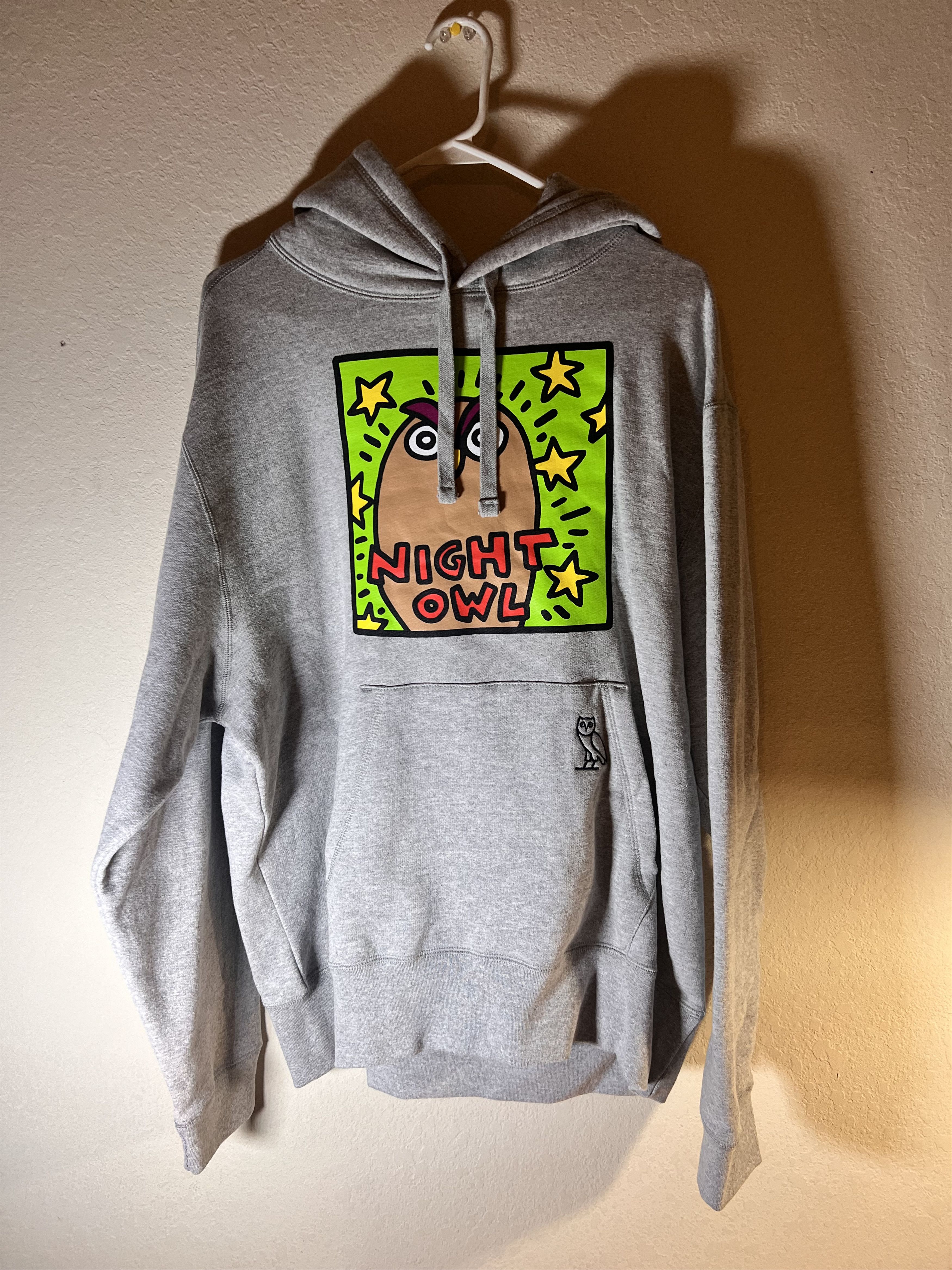 Keith Haring × October's Very Own OVO x Keith Haring Hoodie Heather Grey Size US L / EU 52-54 / 3 - 4 Thumbnail