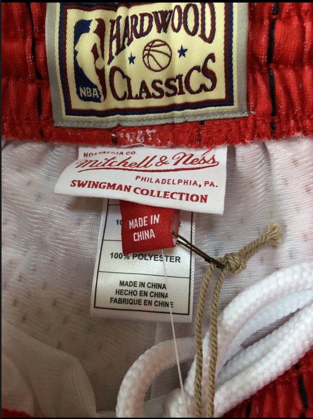 Mitchell & Ness Michael & Ness 1995 Swingman Fadeaway Shorts New Size Large Size US 37 - 4 Thumbnail