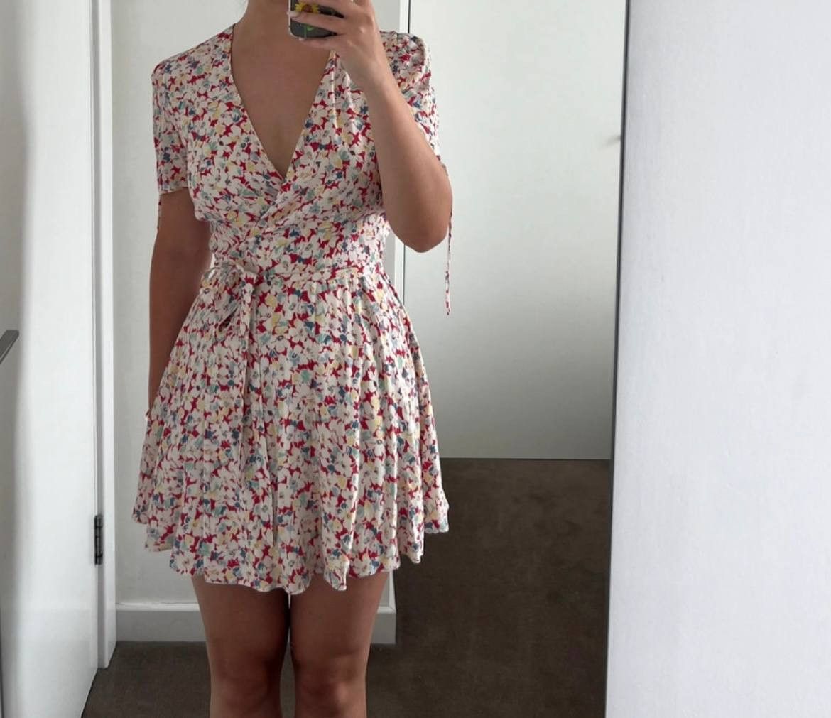 Polo Ralph Lauren Flower Dress Size XS / US 0-2 / IT 36-38 - 2 Thumbnail