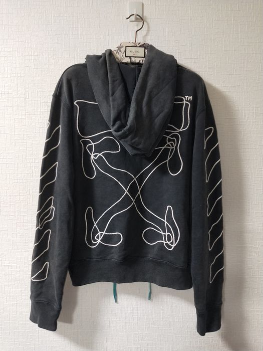 Off white abstract arrows hot sale hoodie