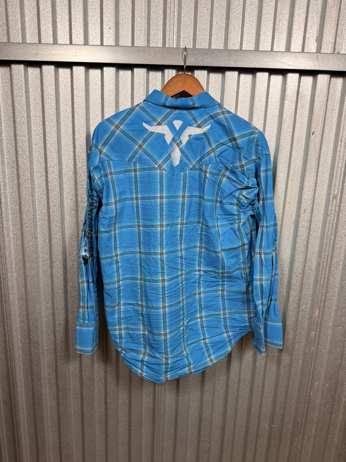 Wrangler Wrangler 20x Western Rodeo Embroidered Pearl Snap Shirt Size US M / EU 48-50 / 2 - 10 Thumbnail