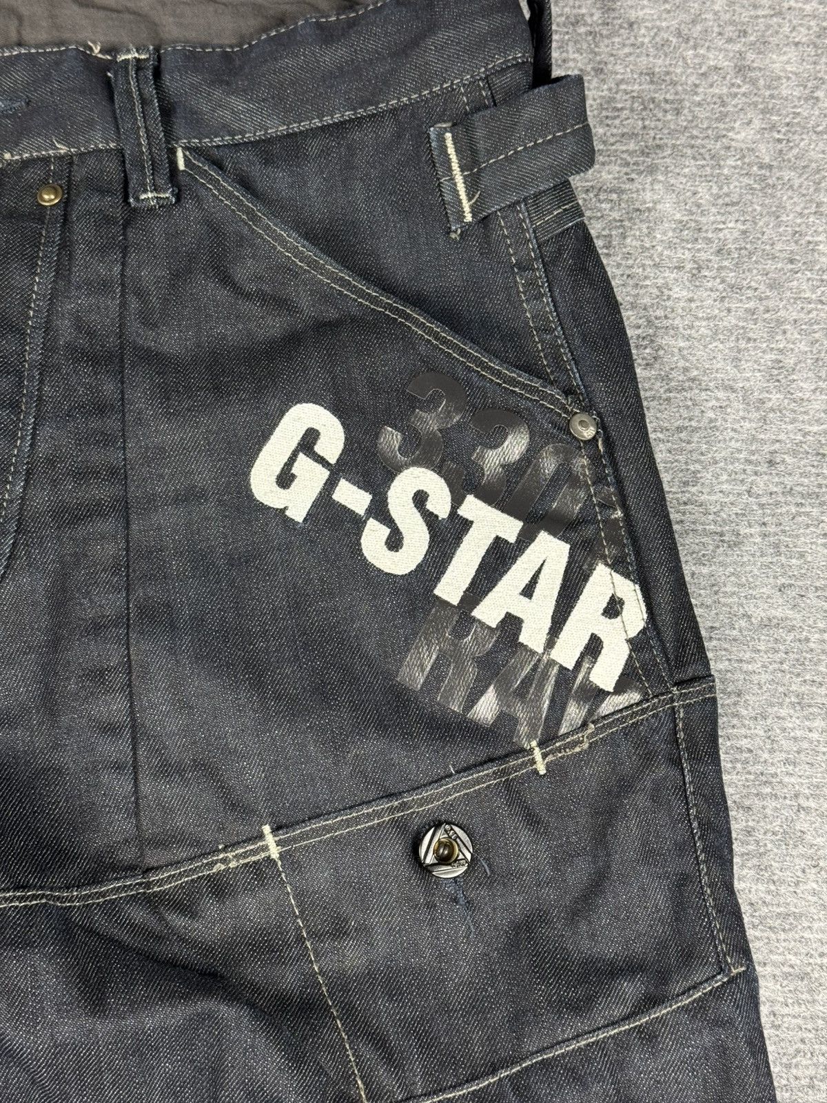 G-Star × Japanese Brand G Star RAW multipocket baggy pants G Star R33 01 Size US 30 / EU 46 - 5 Thumbnail