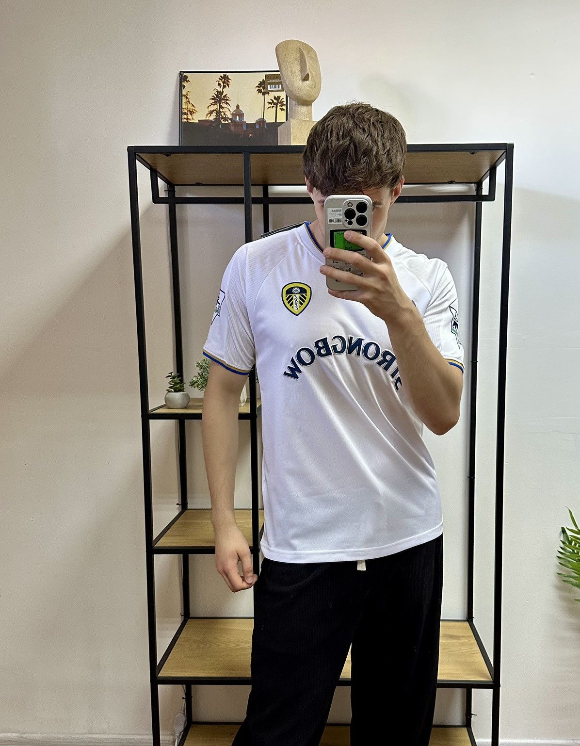 Nike Leeds United #17 Smith Football Jersey Soccer shirt Men’s M Size US M / EU 48-50 / 2 - 12 Thumbnail