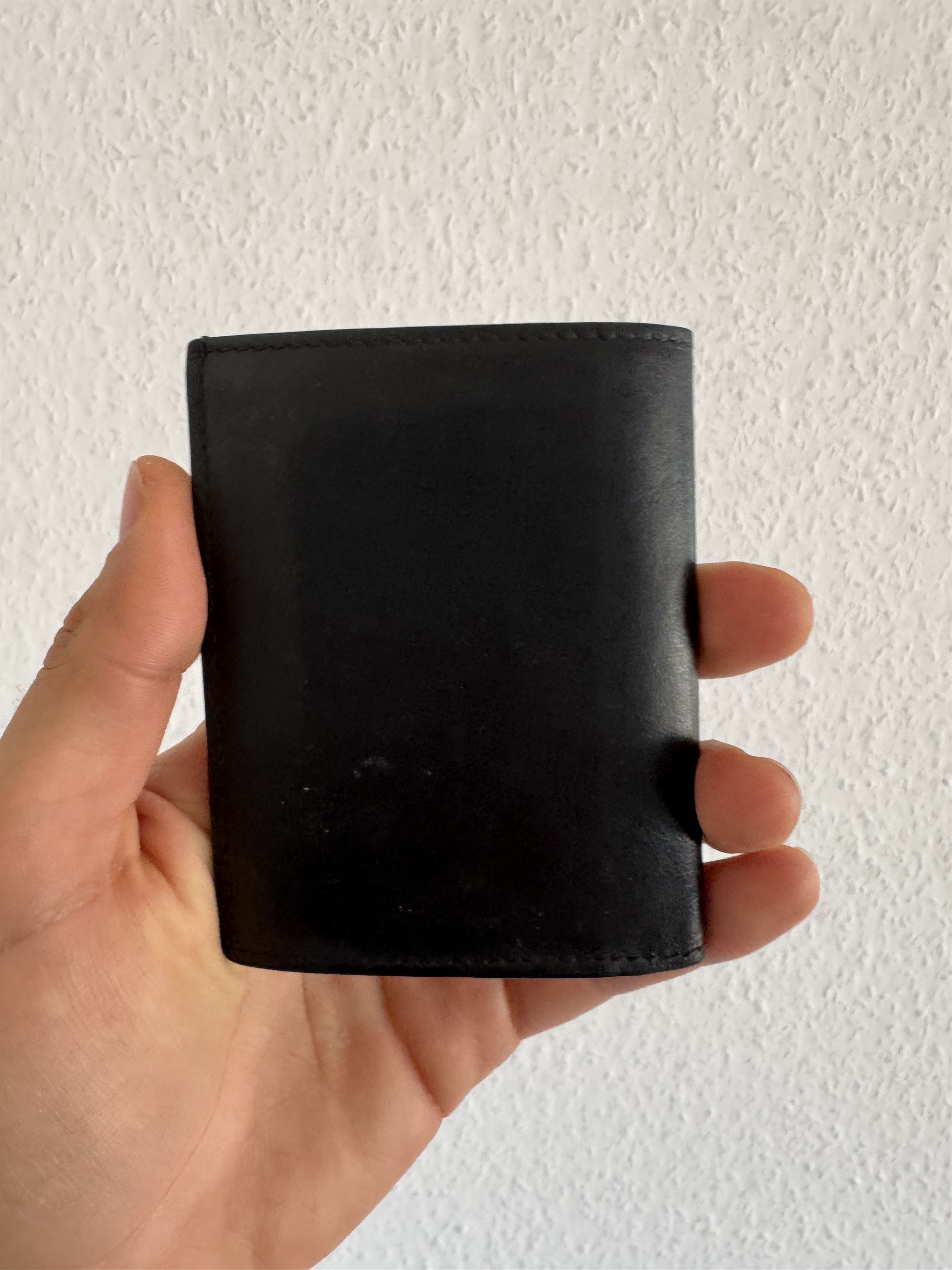 Givenchy Trompe L'oeil Barbed wire logo print leather card holder Size ONE SIZE - 5 Thumbnail
