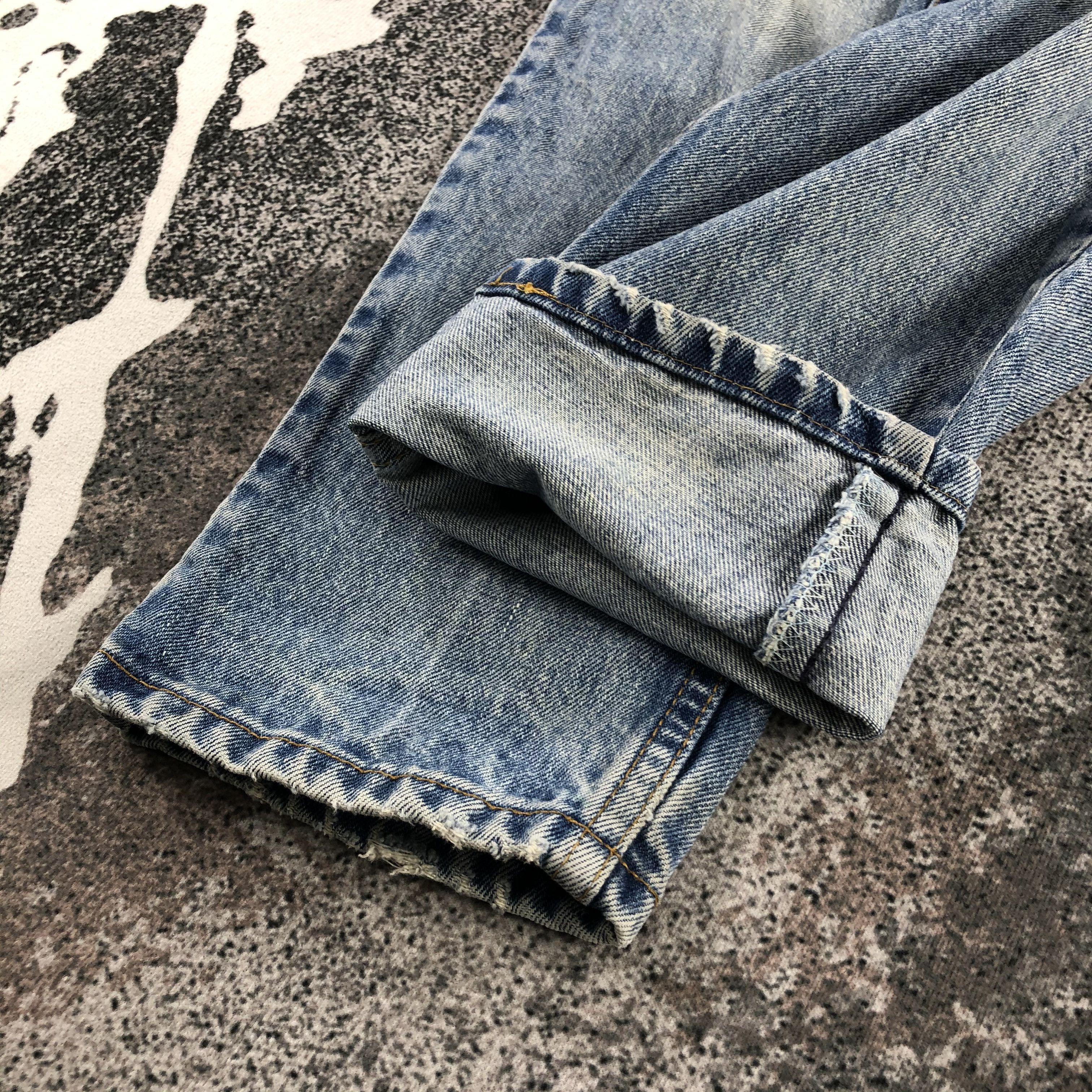Levi's Vintage Levis 512 Jeans Slim Tapered Leg Denim KJ987 Size US 30 / EU 46 - 7 Thumbnail