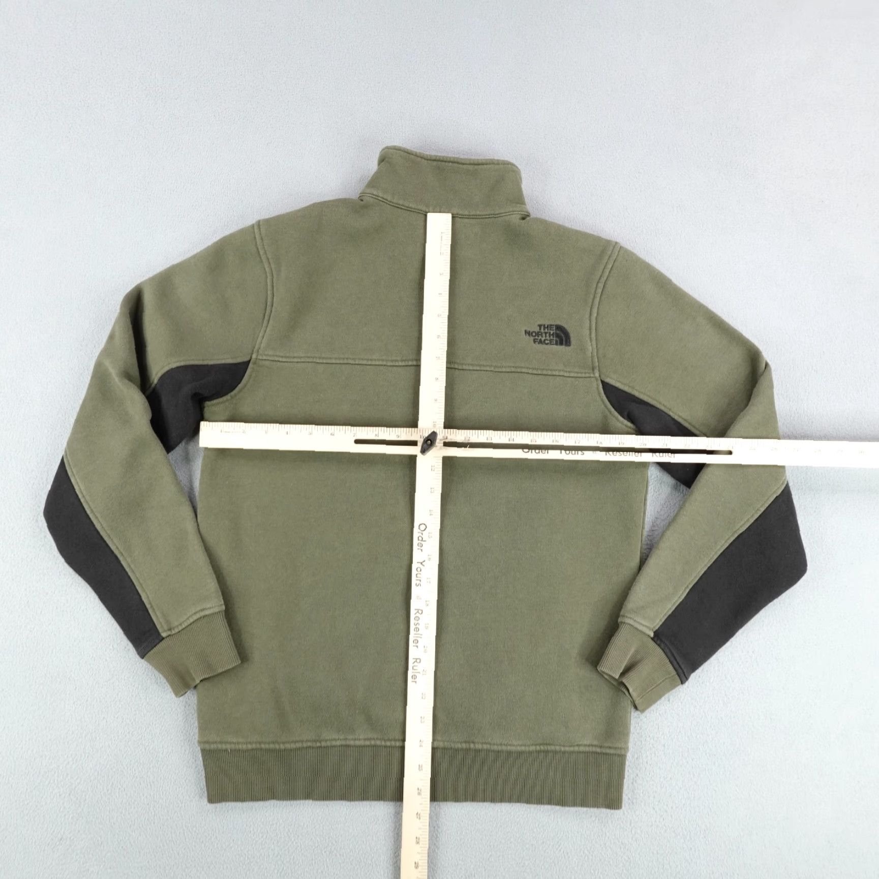 The North Face The North Face Sweatshirt Medium Green Alphabet City Fleece Snap Pullover Sweater Size US M / EU 48-50 / 2 - 7 Thumbnail