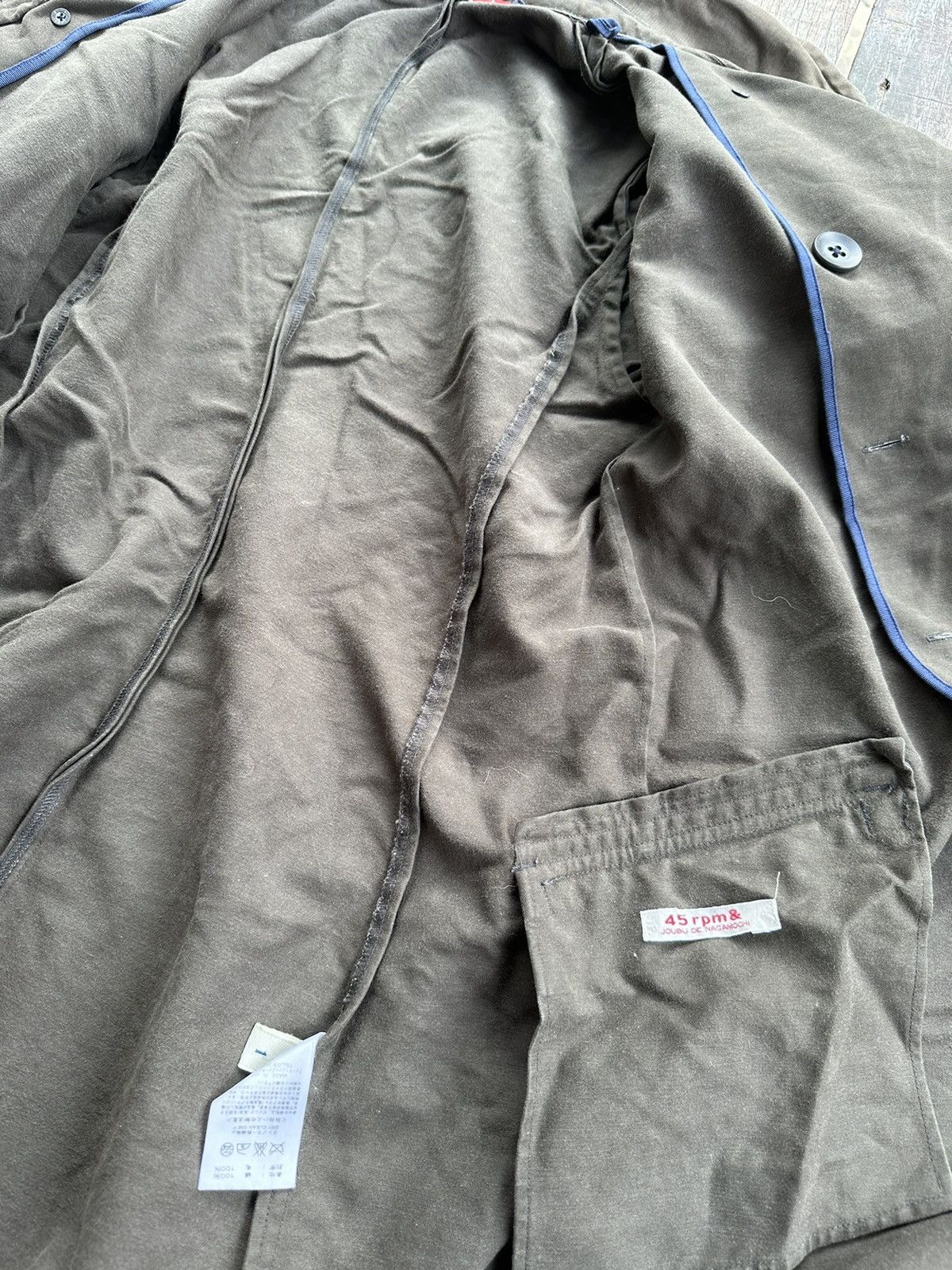 45rpm × Japanese Brand × Vintage Vintage 45rpm parkas jacekt rare design Size US S / EU 44-46 / 1 - 13 Thumbnail