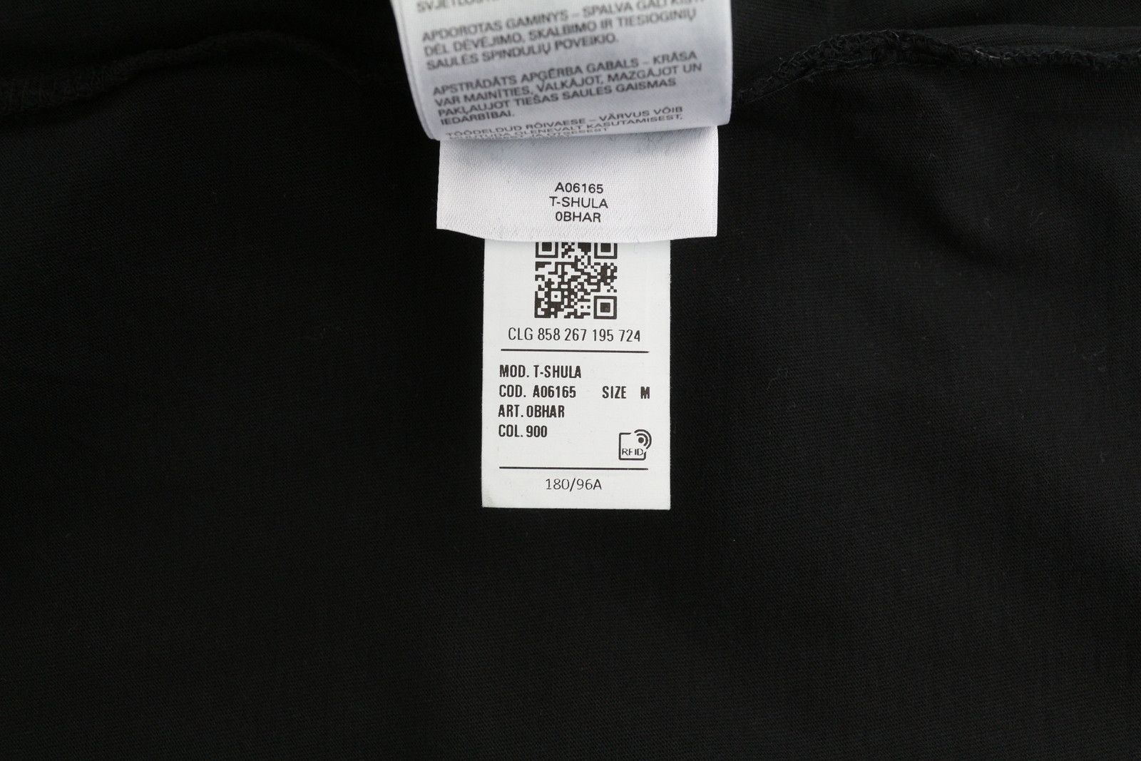Diesel T-SHULA M Black d Crew Neck Logo Tricot T-Shirt 85139 Size US M / EU 48-50 / 2 - 10 Thumbnail