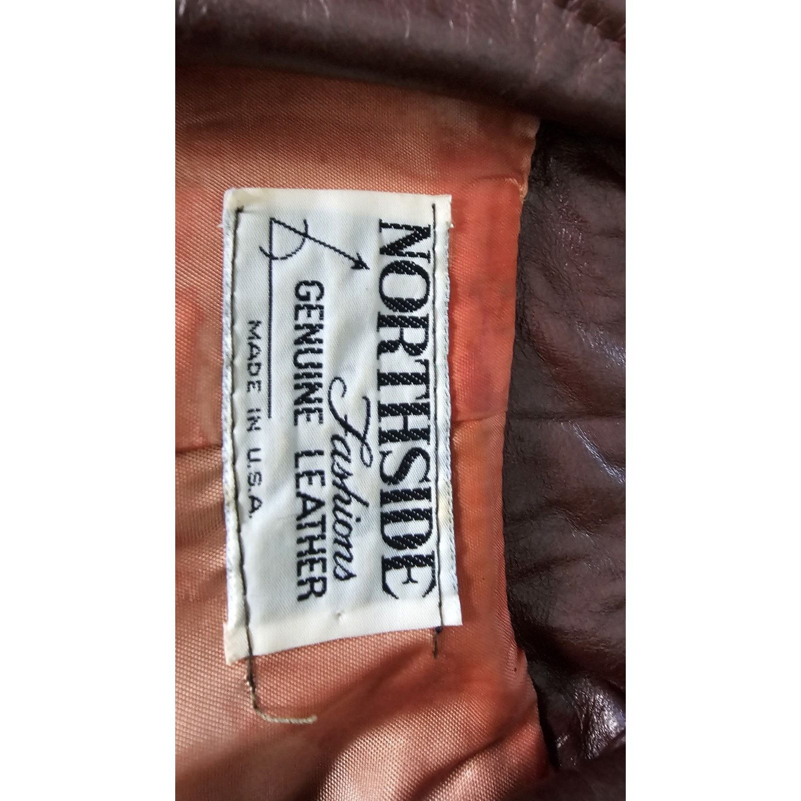 Nordstrom Vintage Northside Genuine Leather Jacket.Made in USA size s Size S / US 4 / IT 40 - 2 Thumbnail