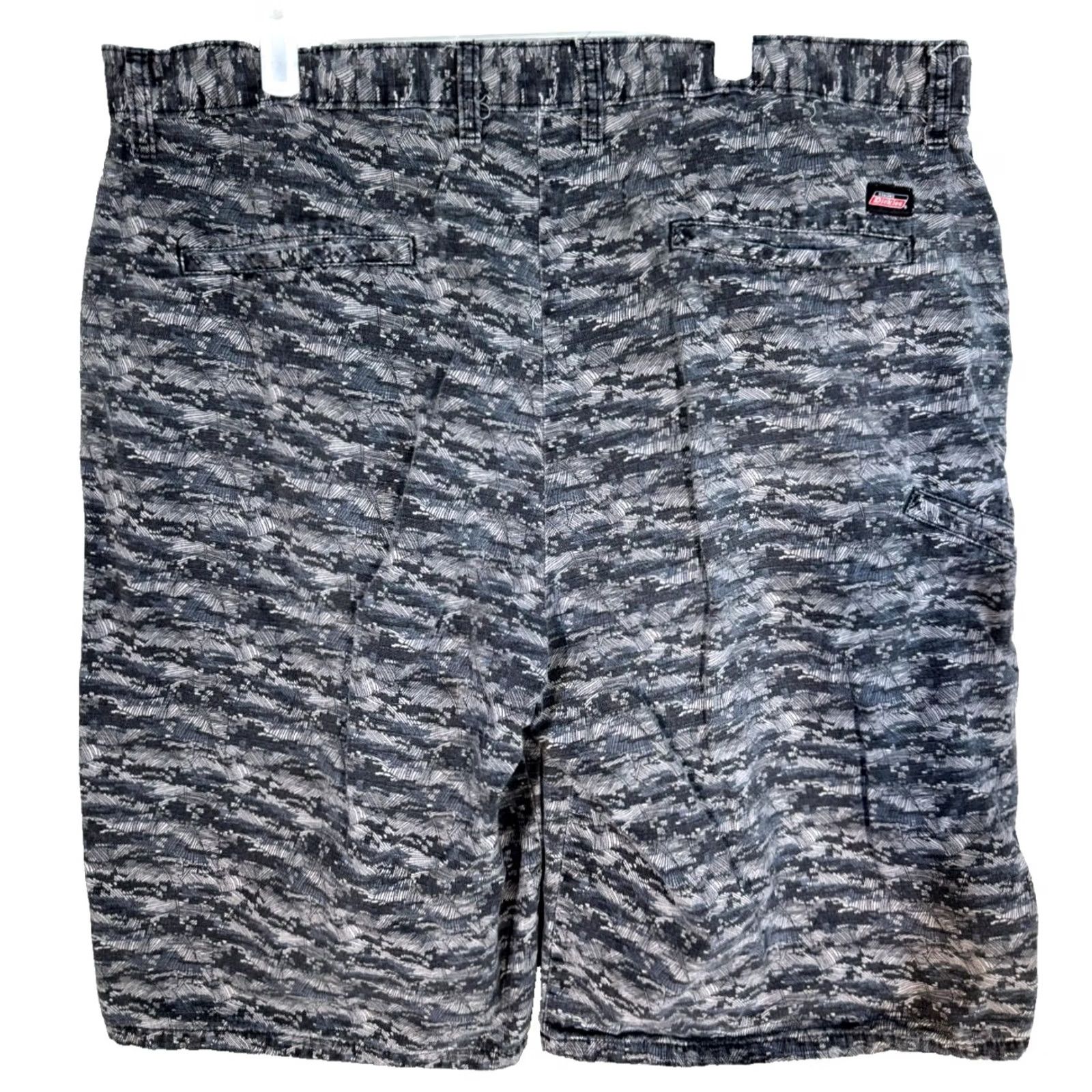 Dickies Dickies Shorts Mens 40 Black Camouflage Cotton Flat Front Ripstop Shorts M2069 VINTAGE-style not Size US 40 / EU 56 - 2 Thumbnail