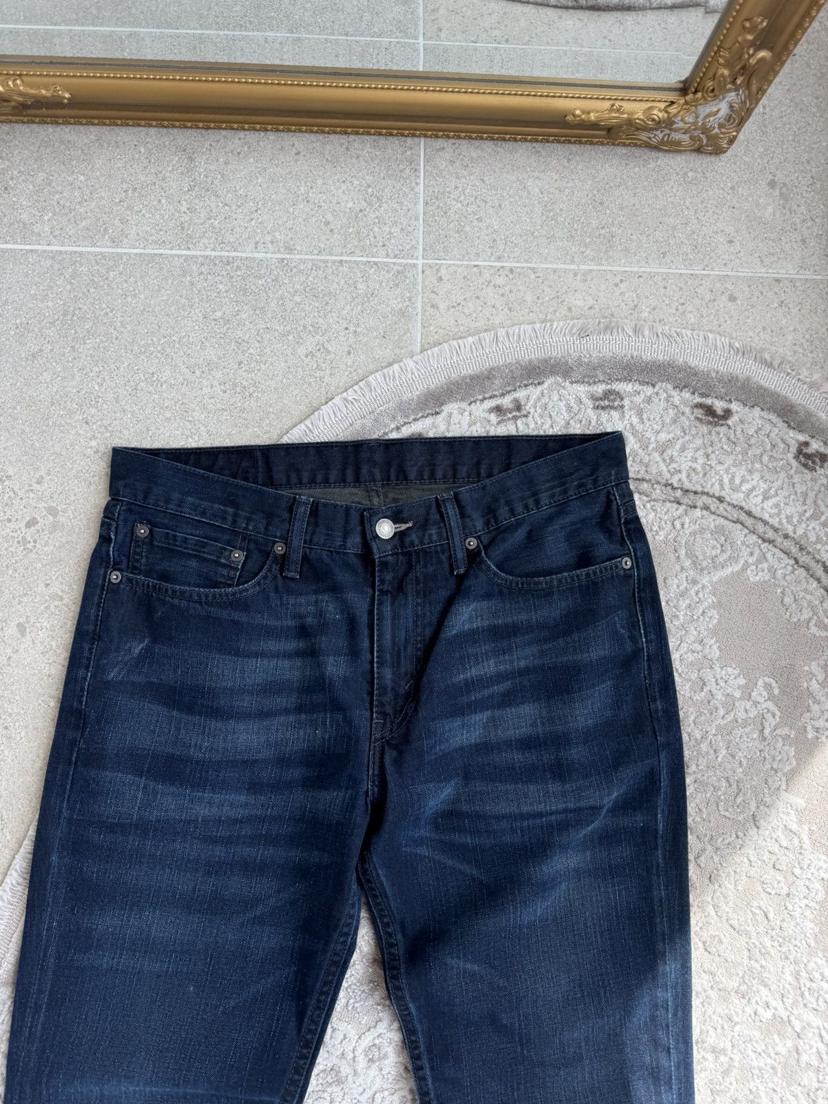 Levi's Levi's 511 Jeans – Dark Indigo Wash – W33 L34 Size US 34 / EU 50 - 6 Thumbnail