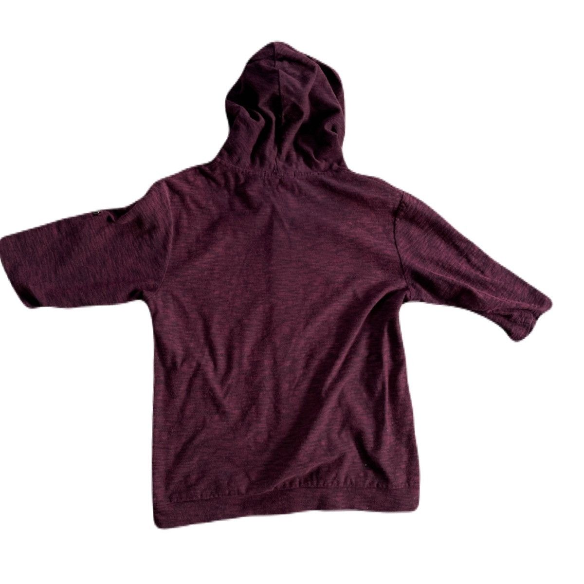 If Six Was Nine 2000s Japanese archive Vkei Slim-Fit Half Sleeve Hoodie Y2K Size US S / EU 44-46 / 1 - 4 Thumbnail